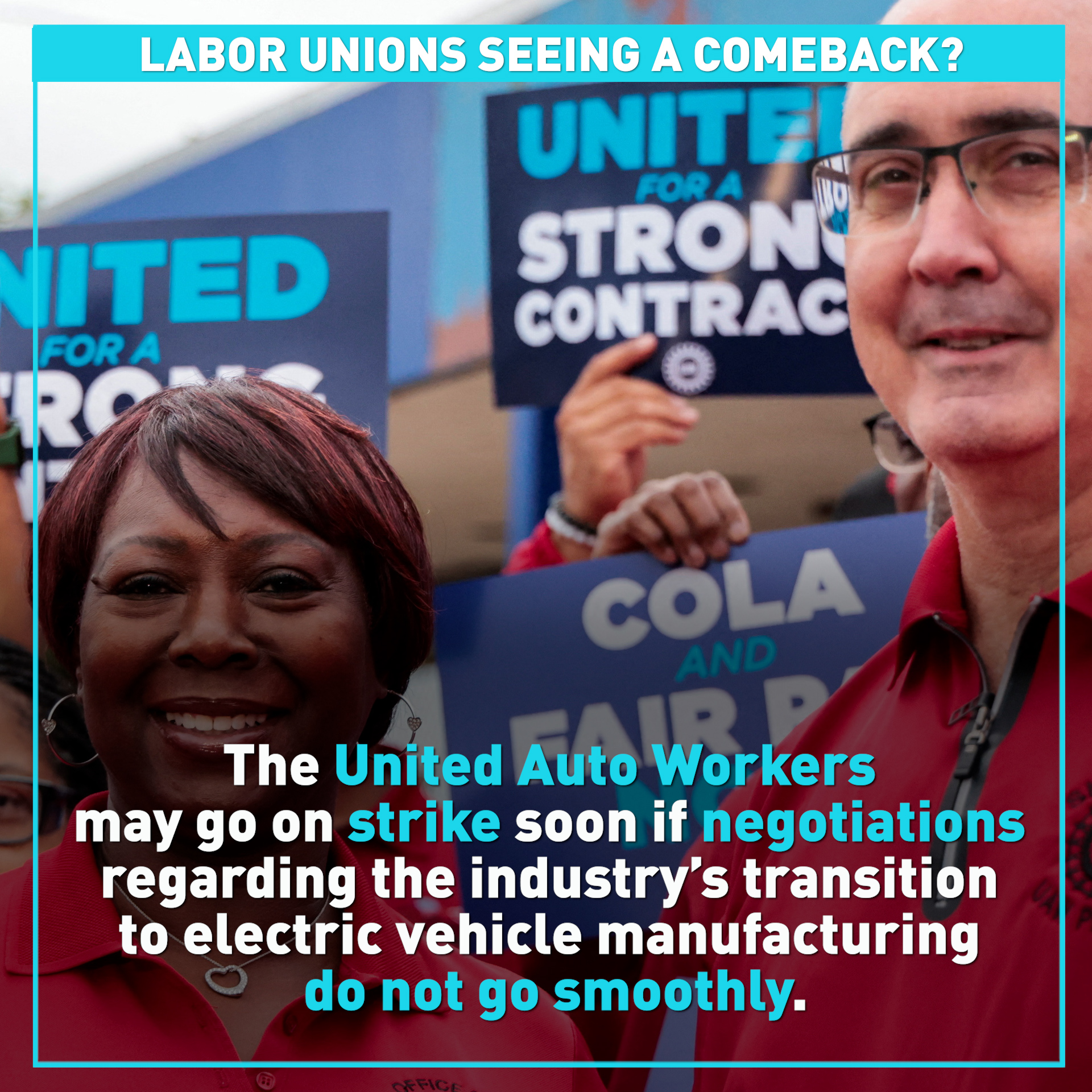 Are labor unions making a comeback in the United States? 