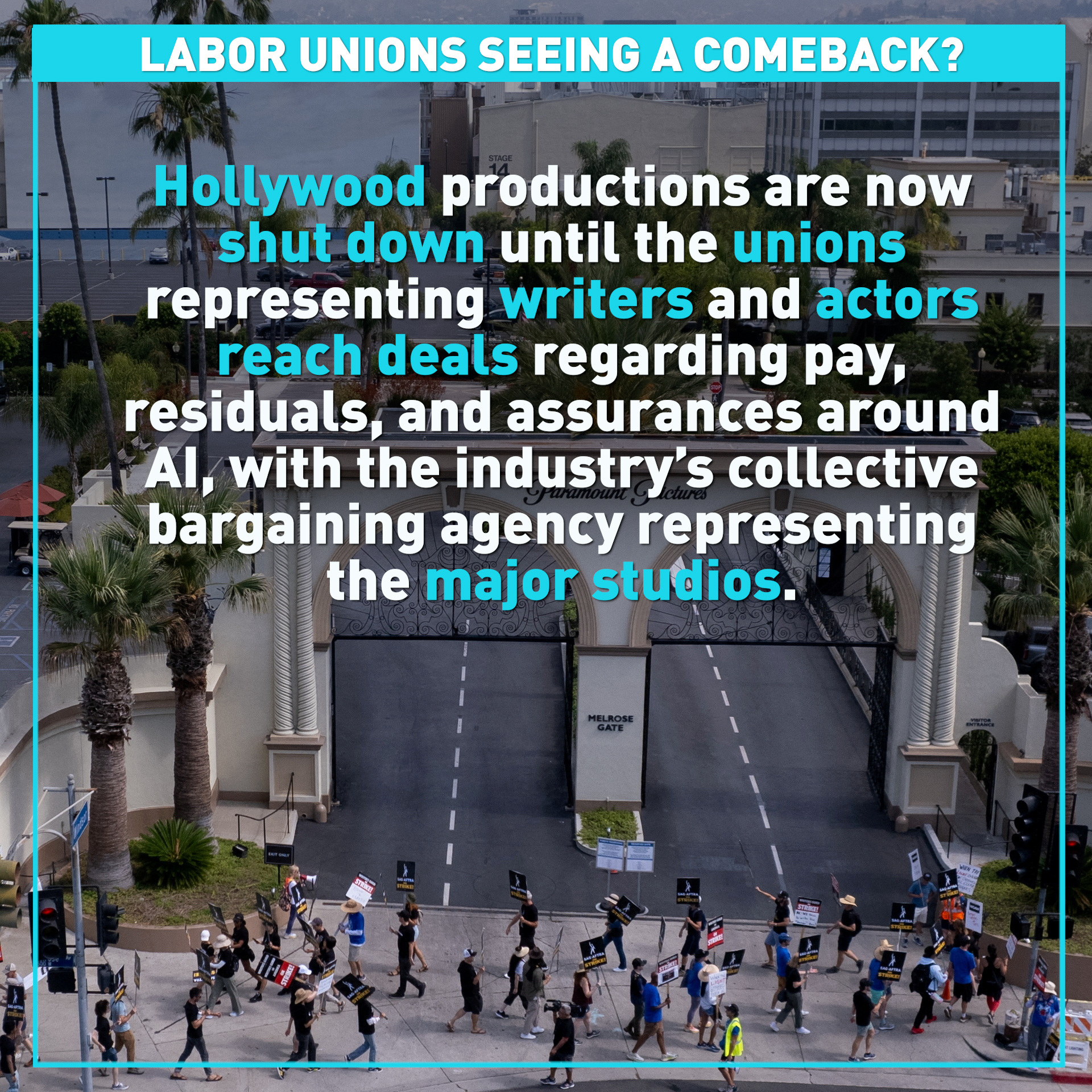 Are labor unions making a comeback in the United States? 