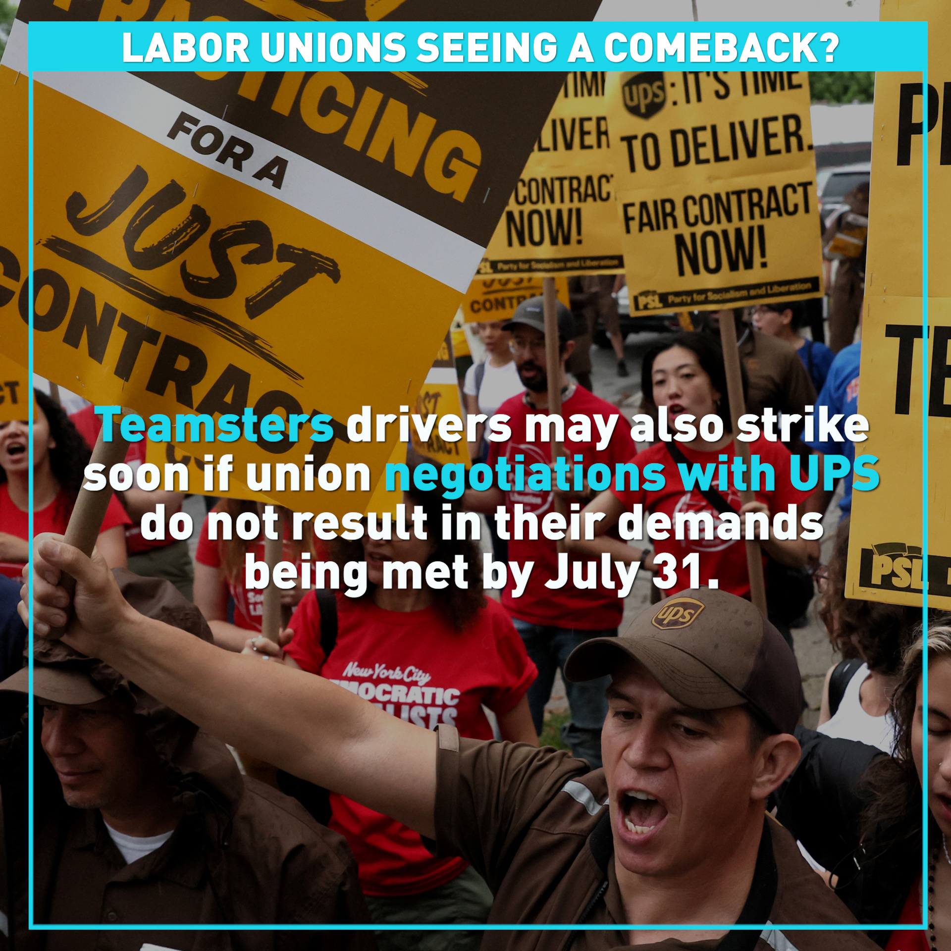 Are Labor Unions Making A Comeback In The United States? - CGTN