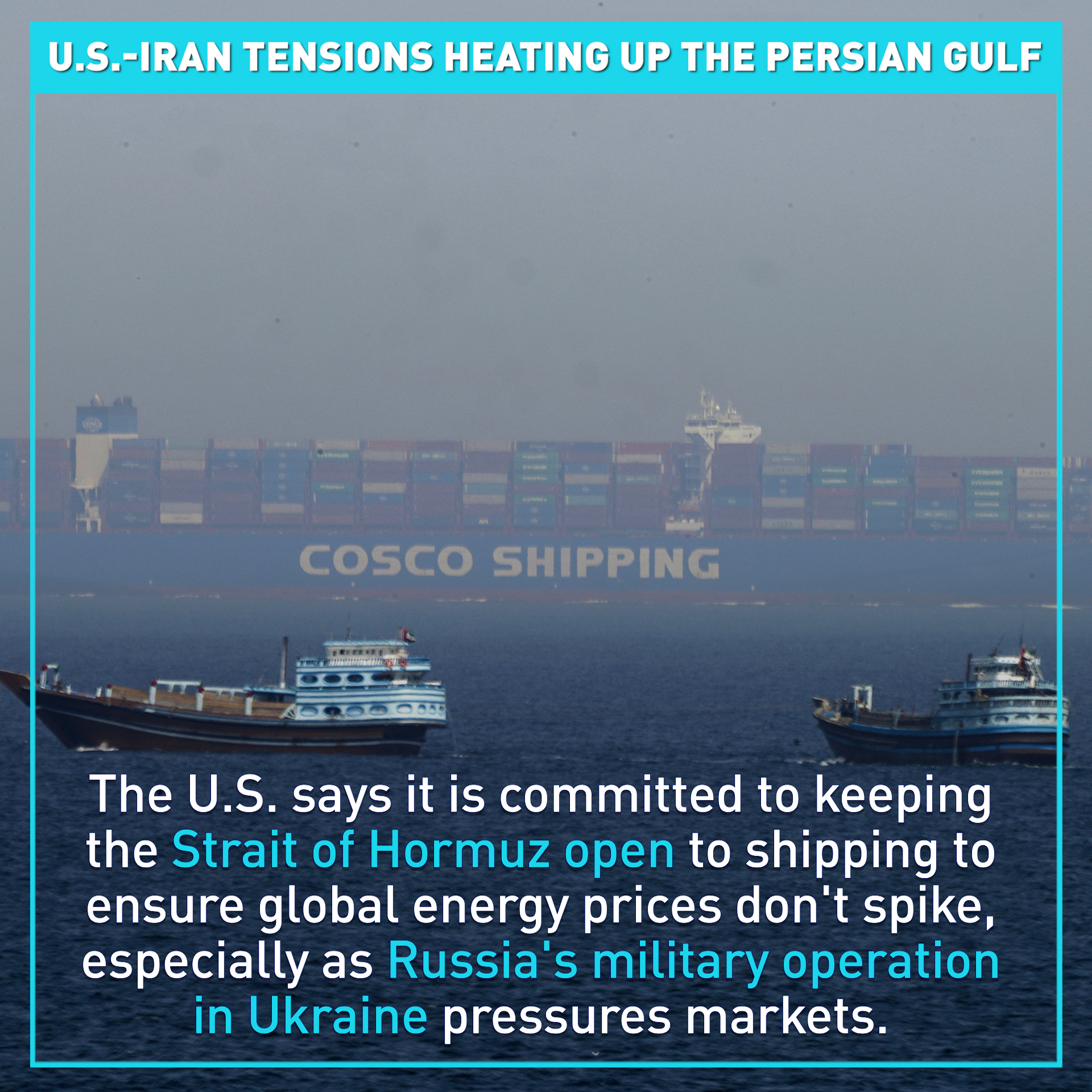 Escalating Tensions: U.S. and Iran in the Persian Gulf