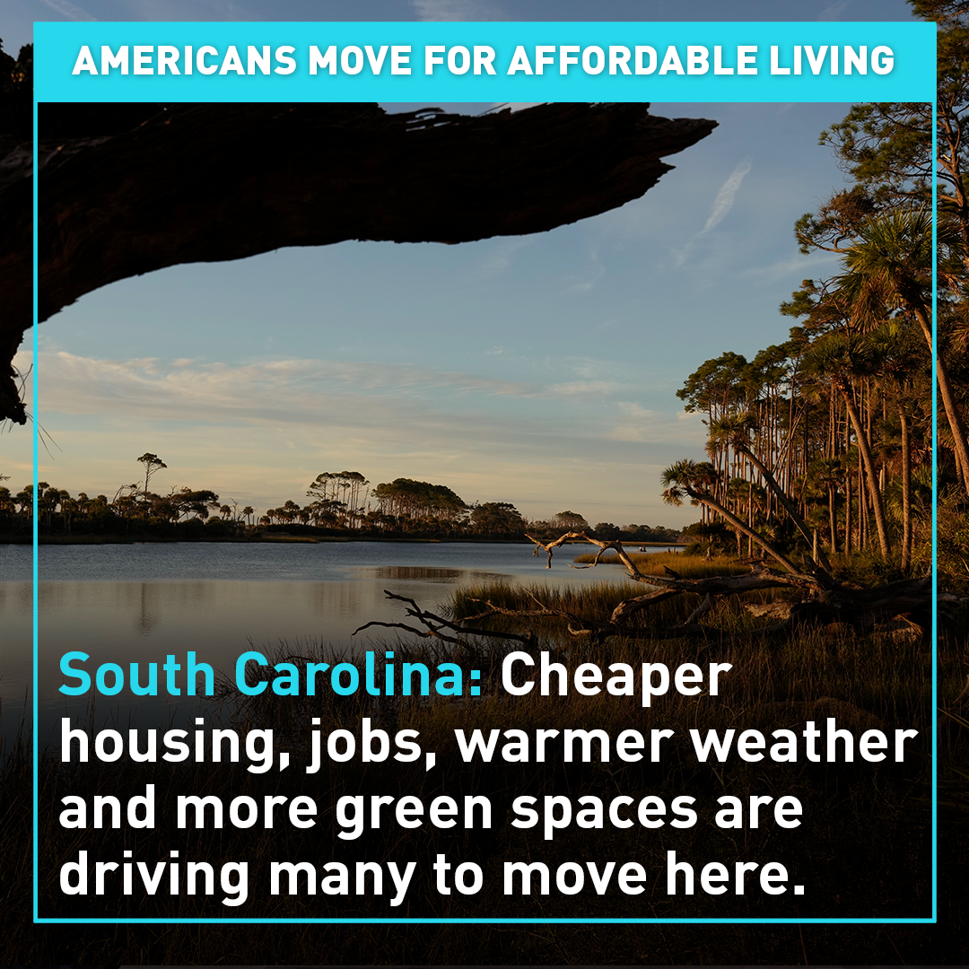 More Americans are crossing state lines for affordable living