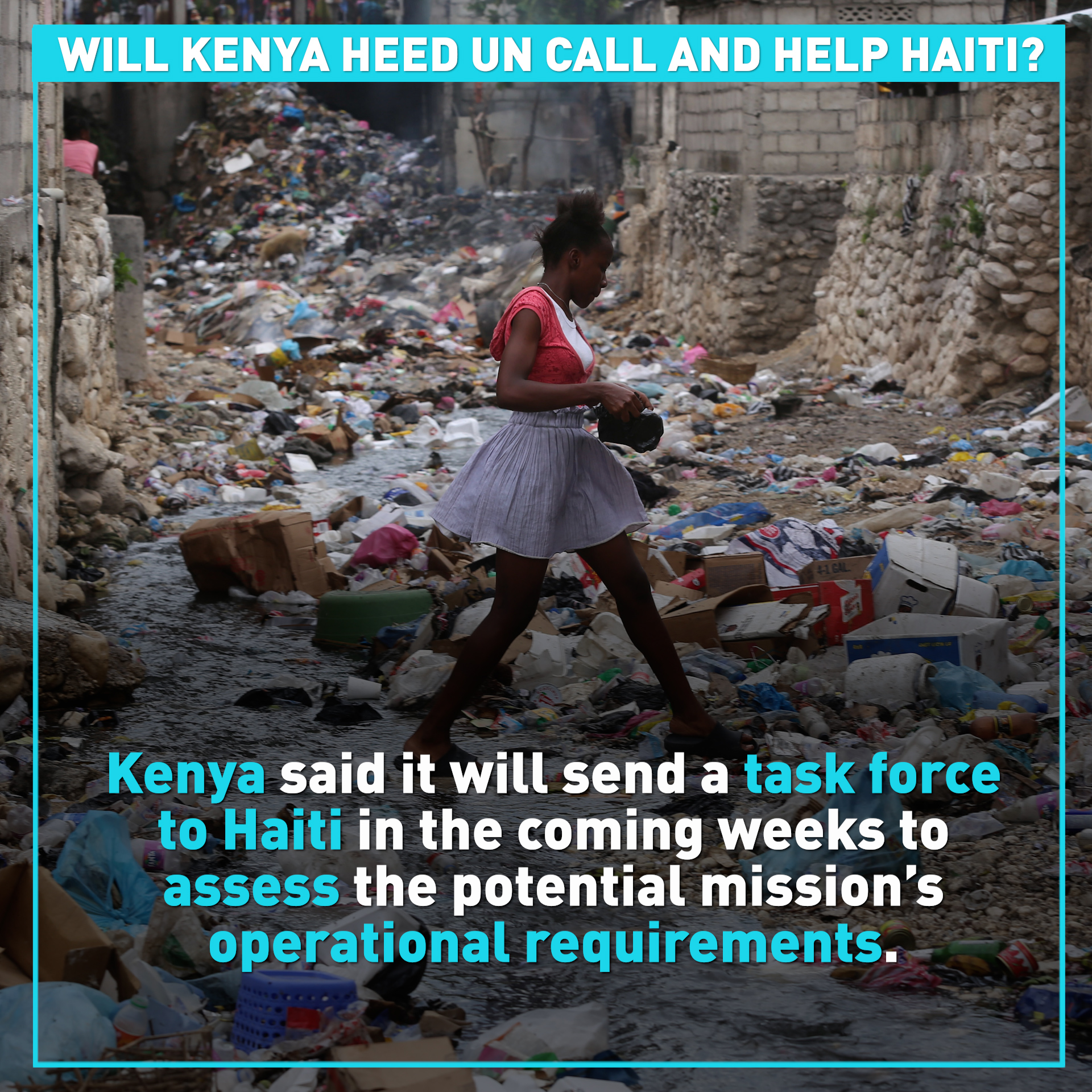 Kenya considers heeding UN call to send forces to help beleaguered Haiti 