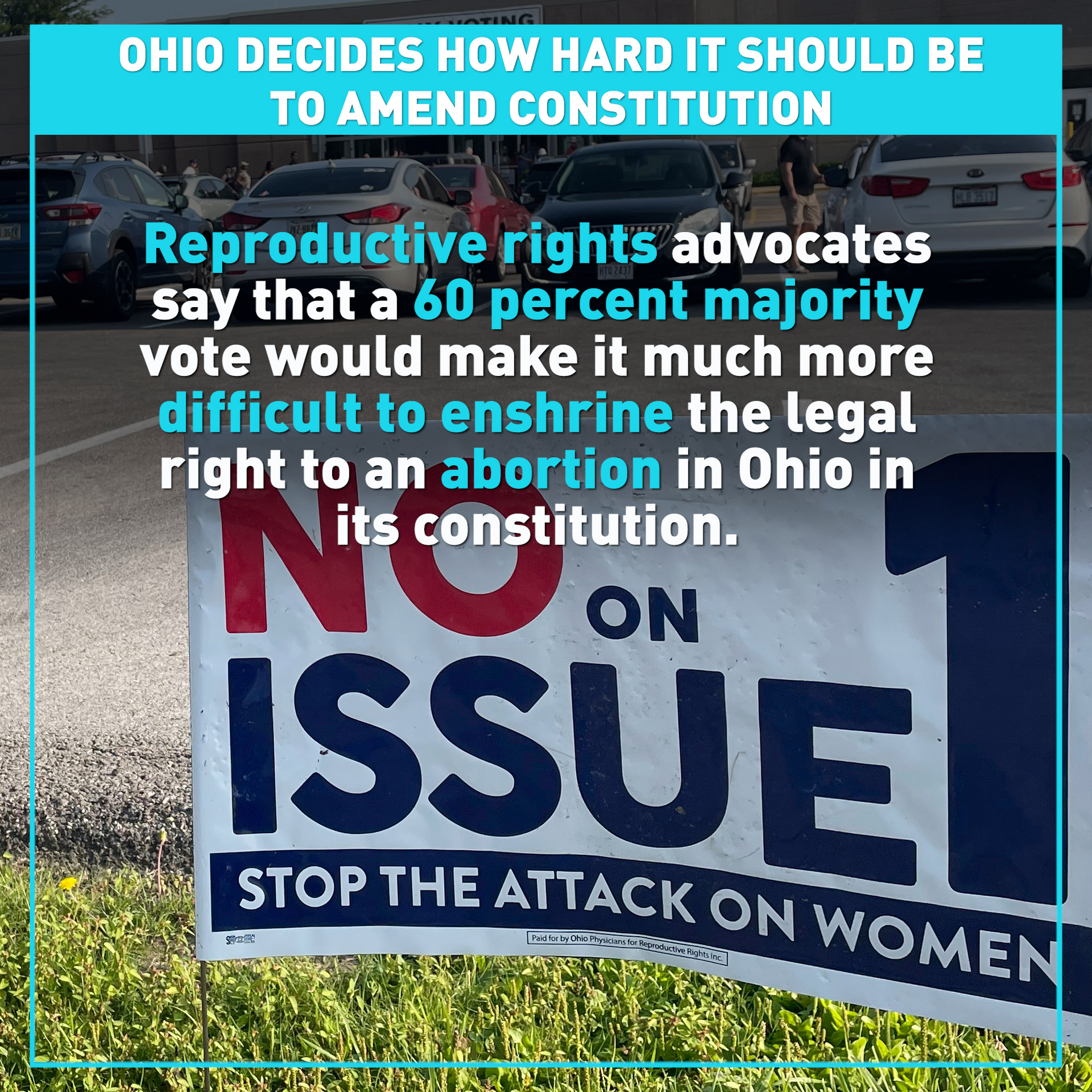 Ohio voters decide how hard it should be to amend its constitution 