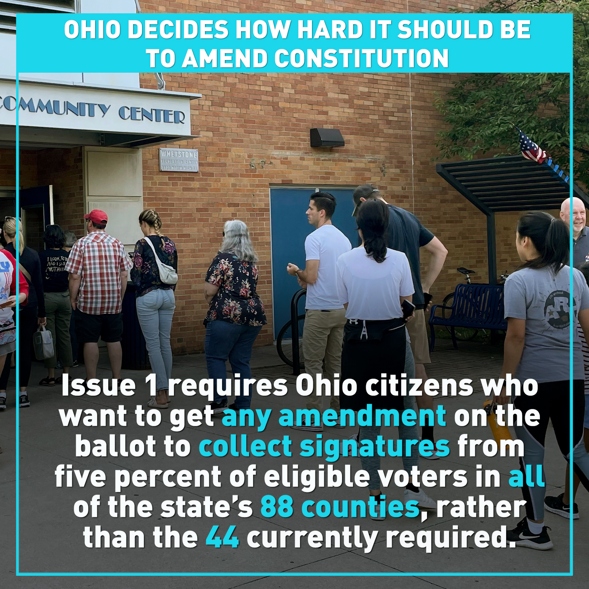 Ohio voters decide how hard it should be to amend its constitution 