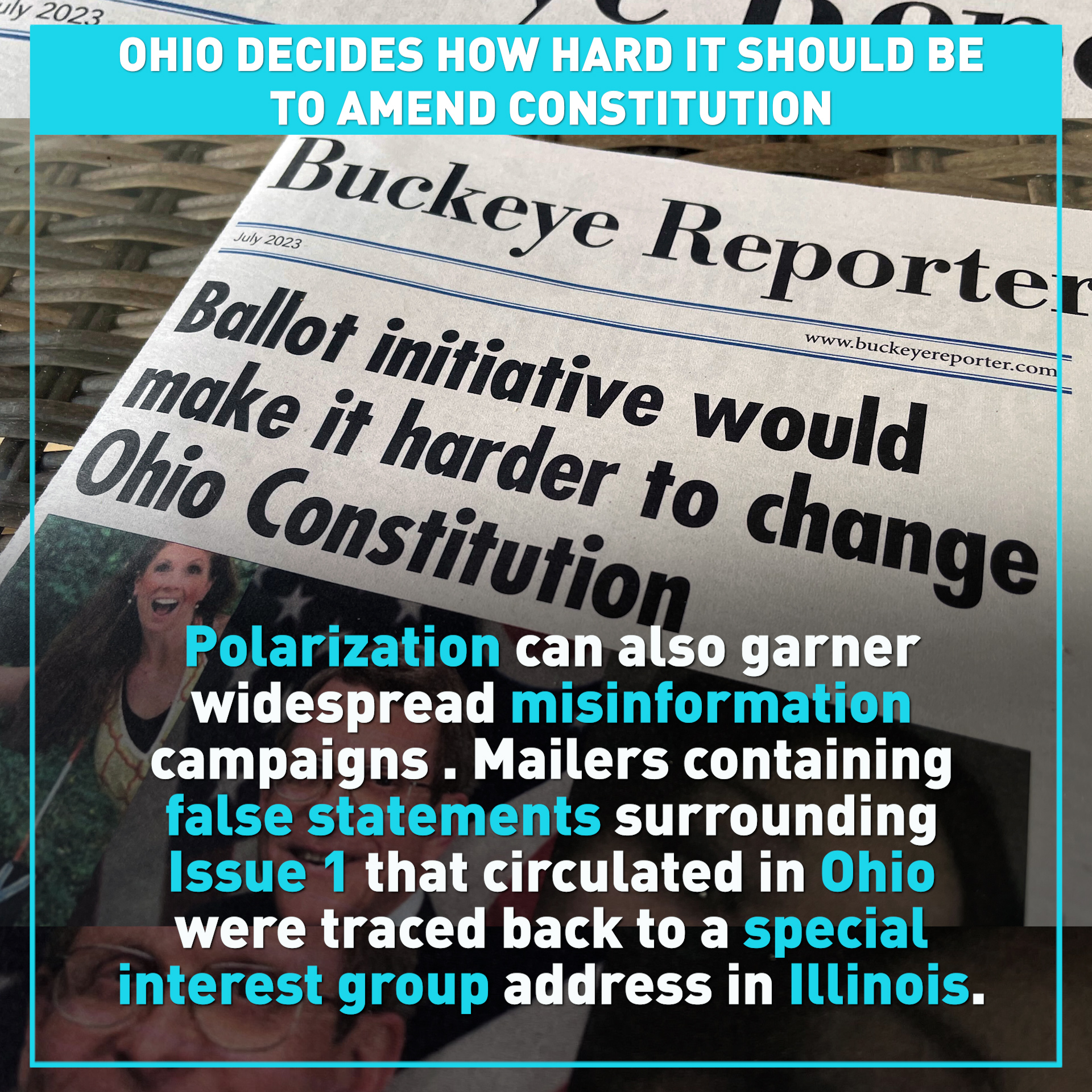 Ohio voters decide how hard it should be to amend its constitution 