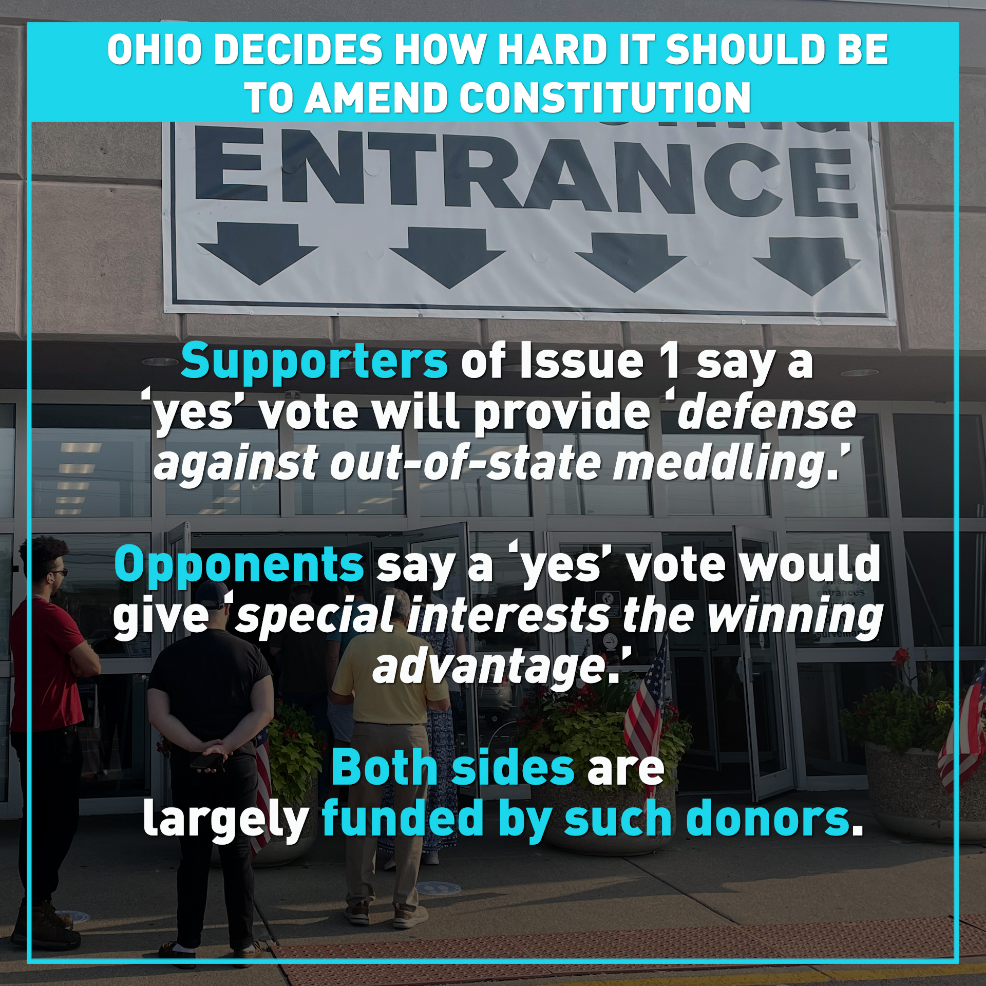 Ohio voters decide how hard it should be to amend its constitution 