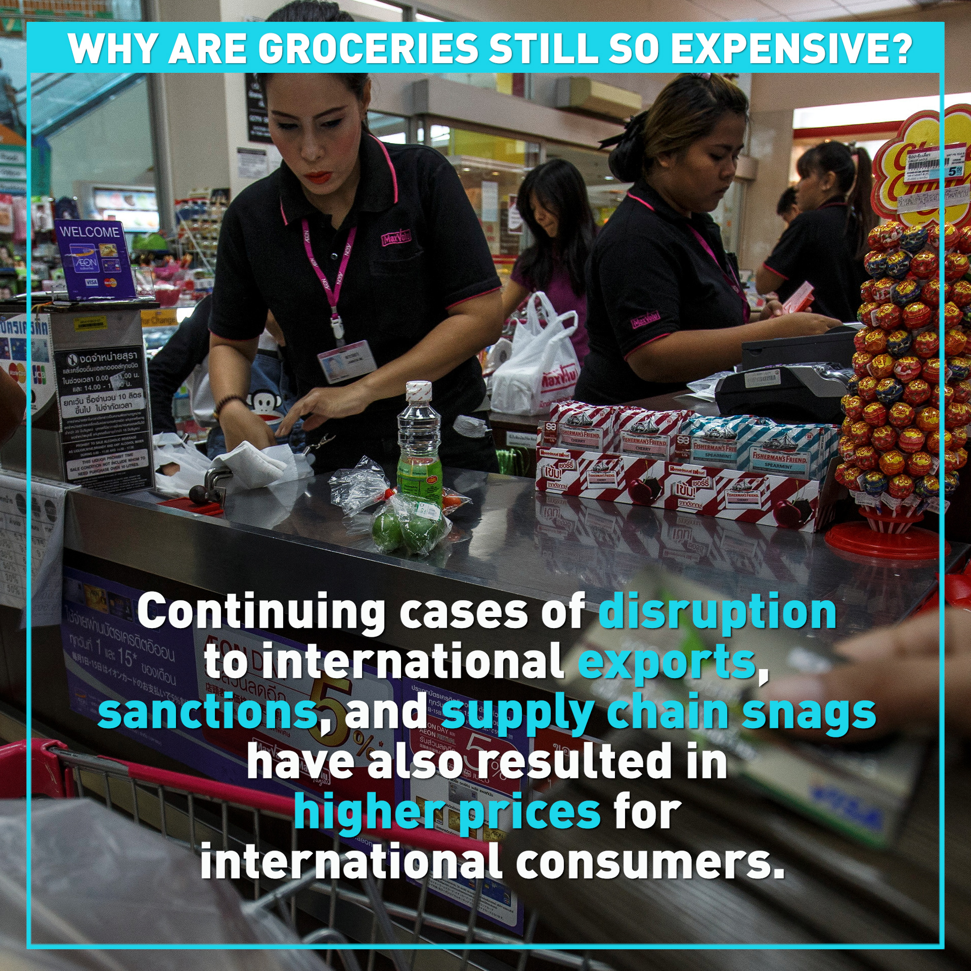 Why are groceries still so expensive worldwide? 