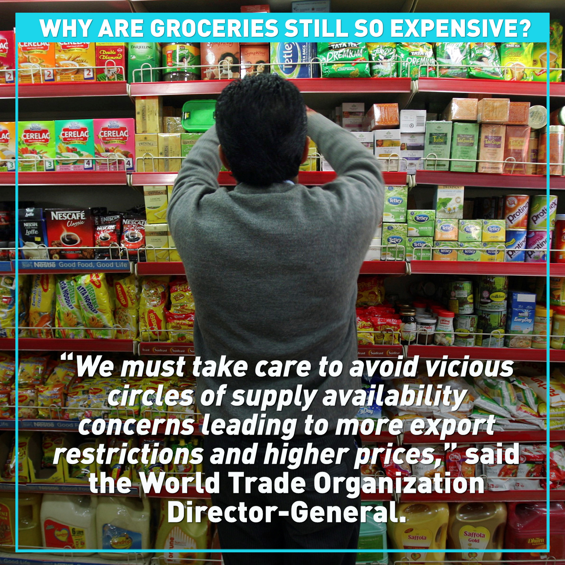 Why are groceries still so expensive worldwide? 