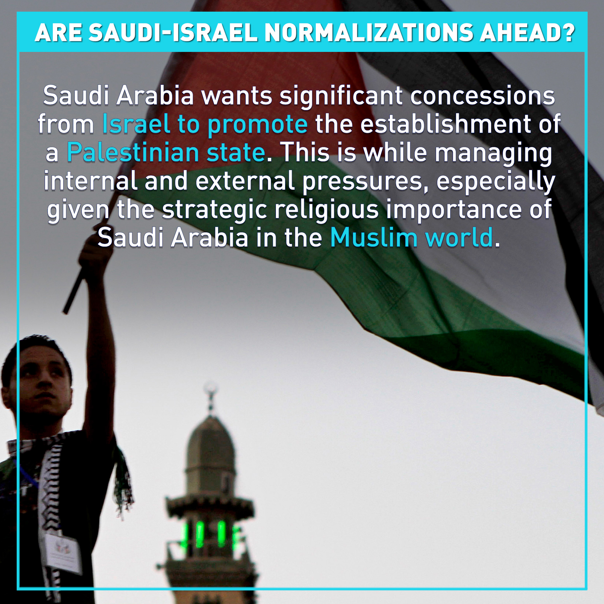 Will a Saudi-Israel normalization deal usher in a Palestinian state?