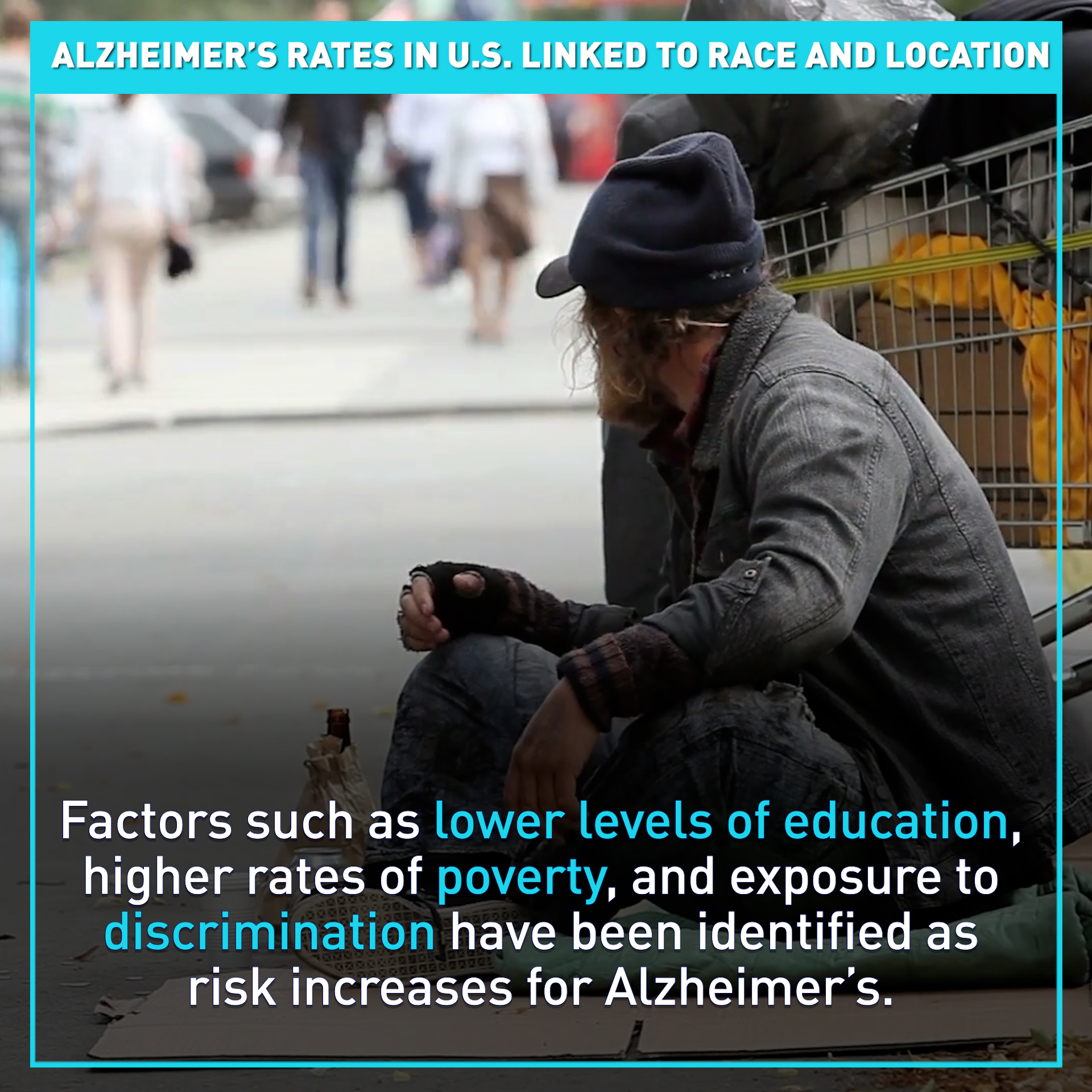 Alzheimer's risk in U.S. linked to race and location: study
