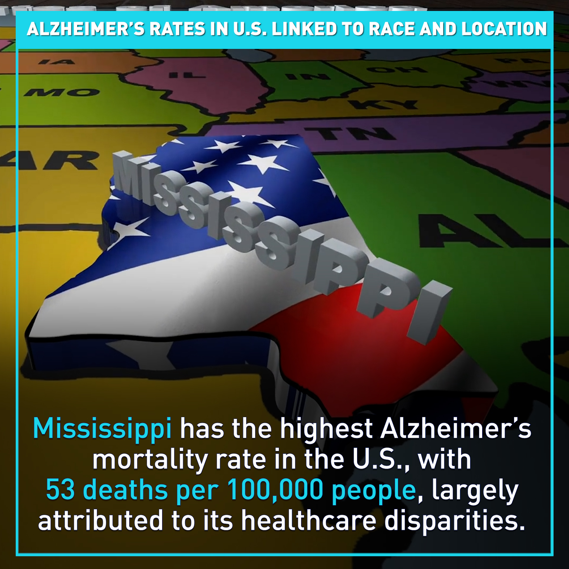 Alzheimer's risk in U.S. linked to race and location: study