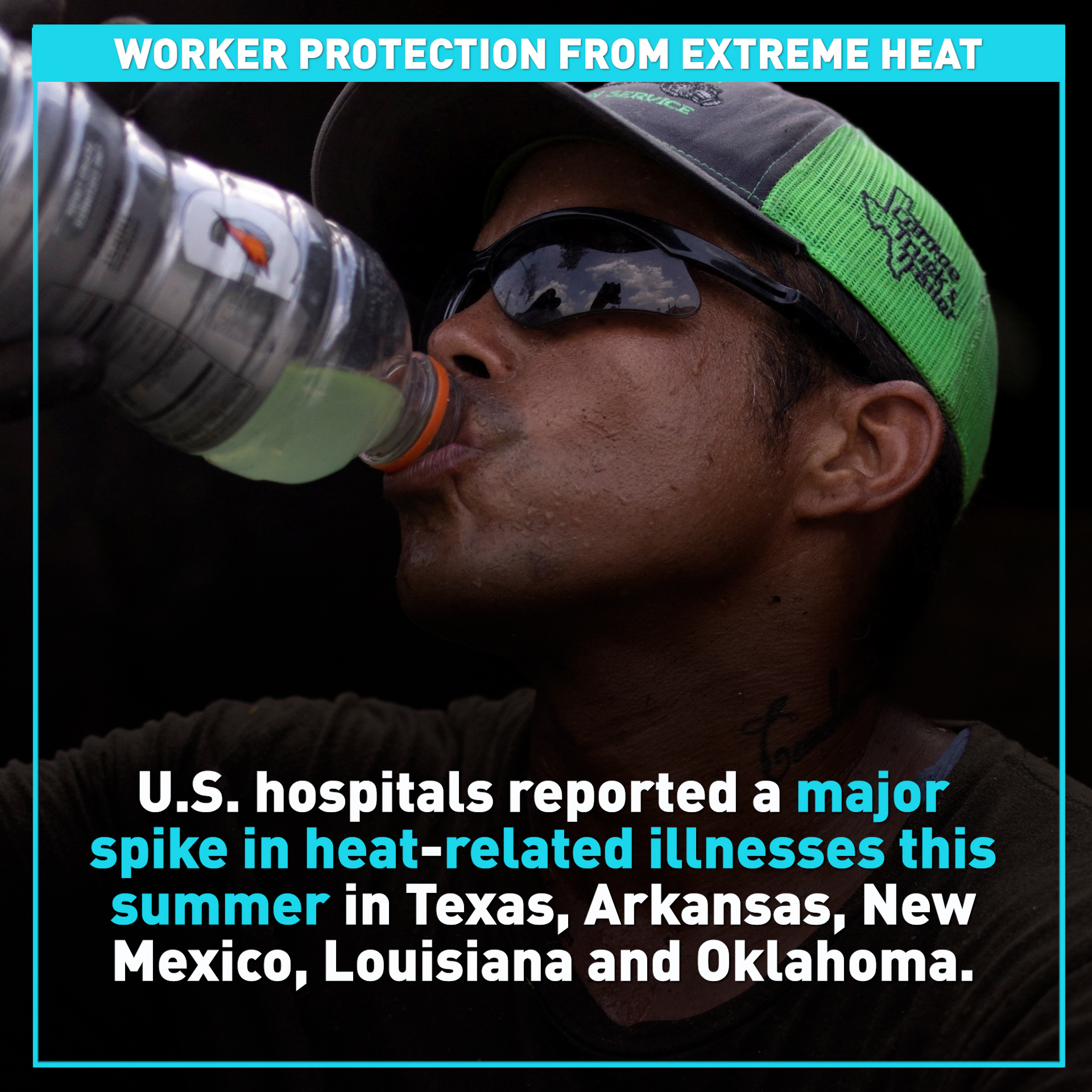 Biden administration pushes to protect workers from extreme heat events