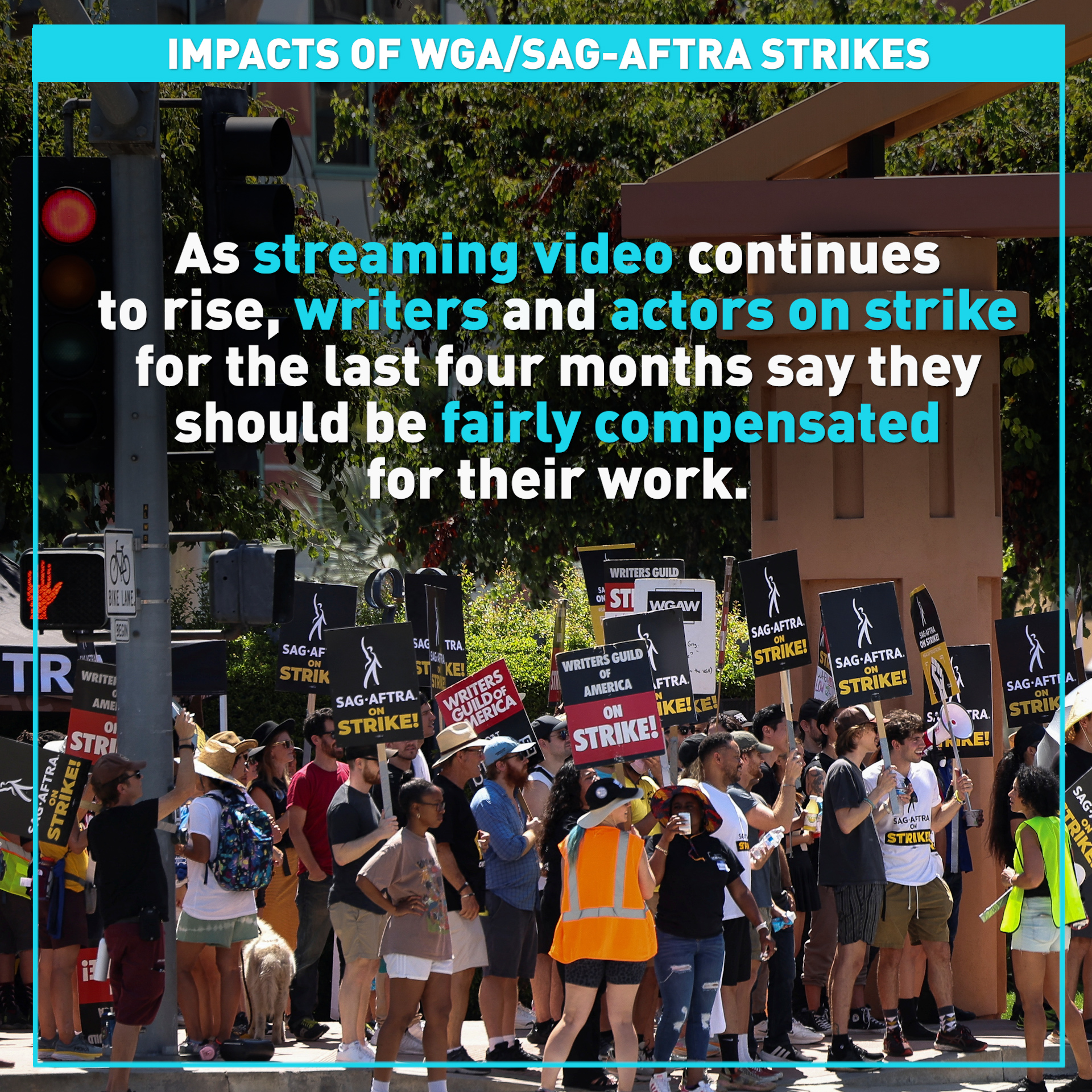  Impact of WGA/ SAG-AFTRA strike ripples through industry