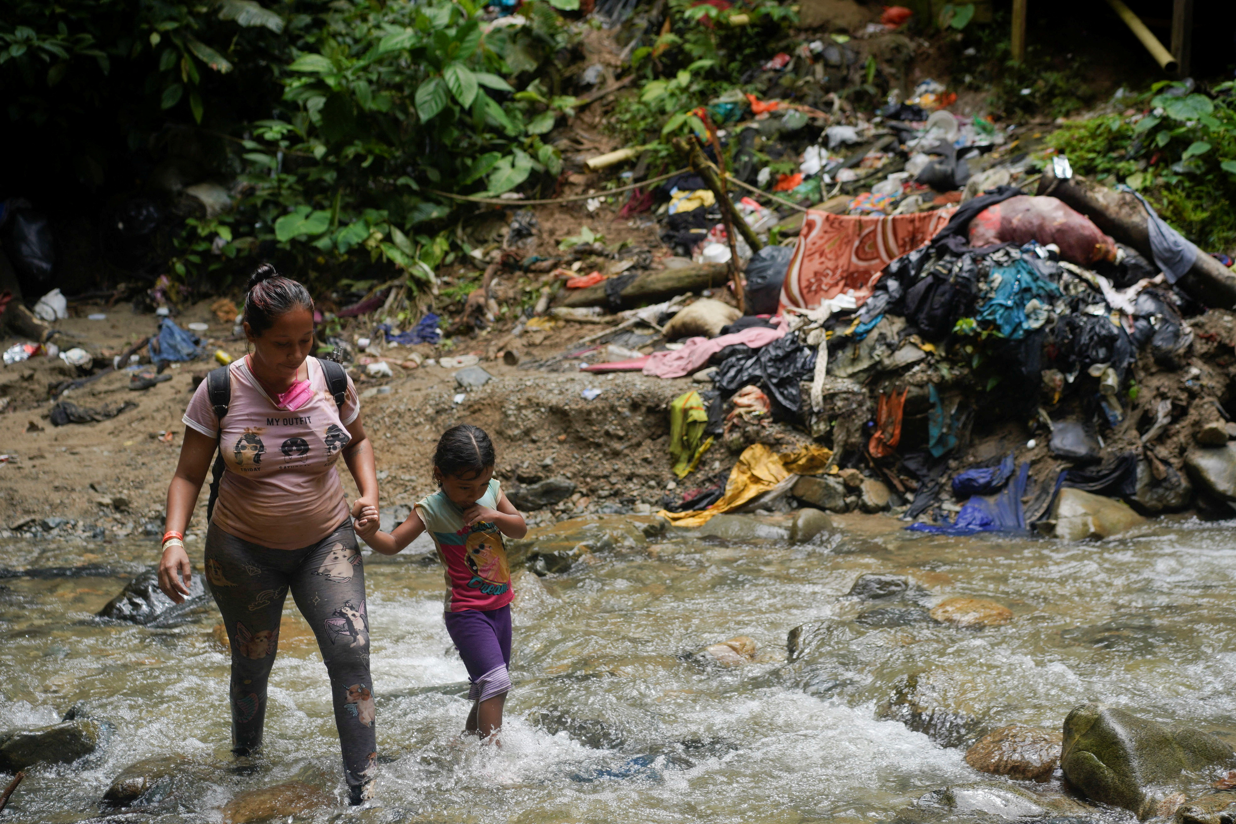 Tens of thousands of migrant children passed through Panama’s Darien Gap this year