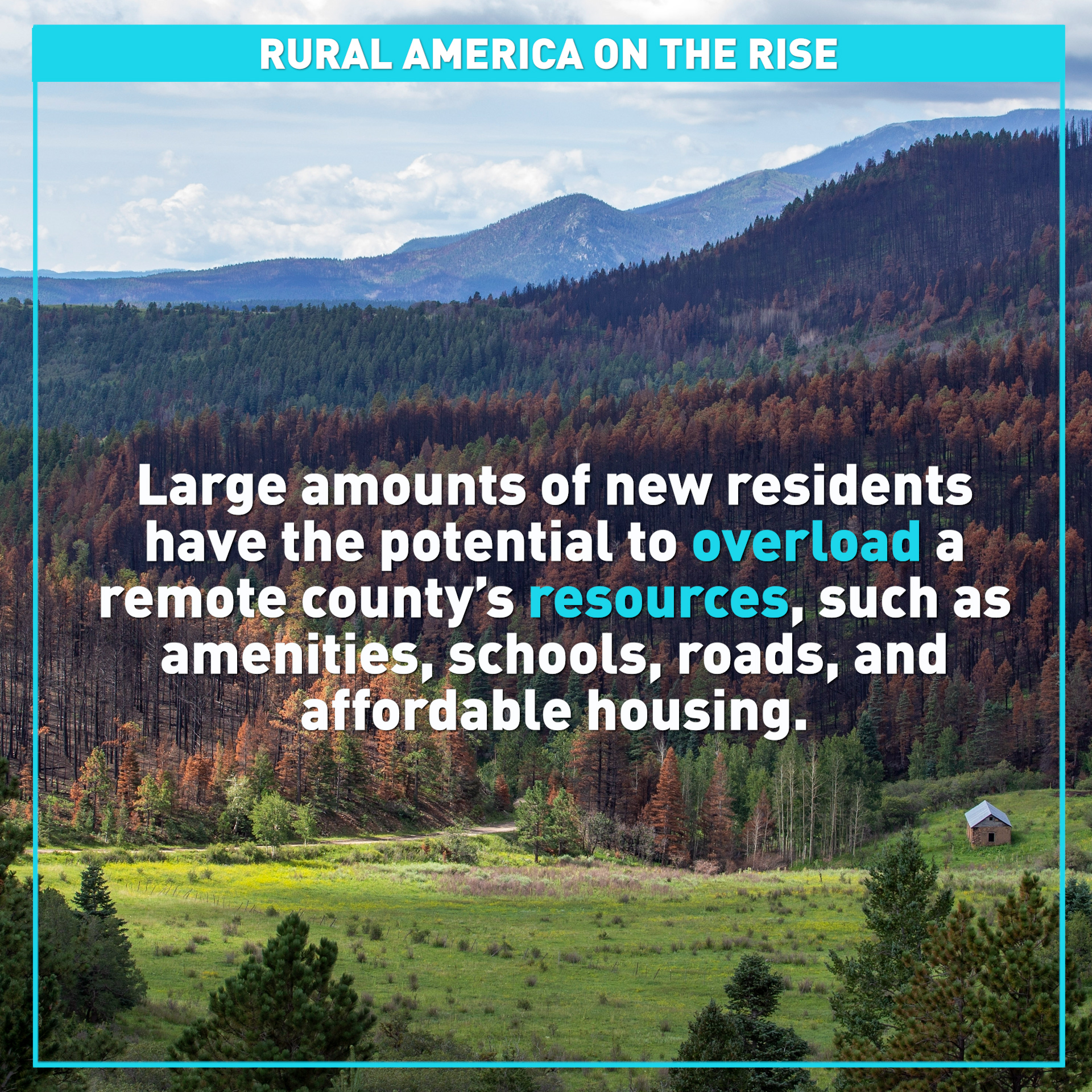 Rural American populations boosted by influx of new residents 