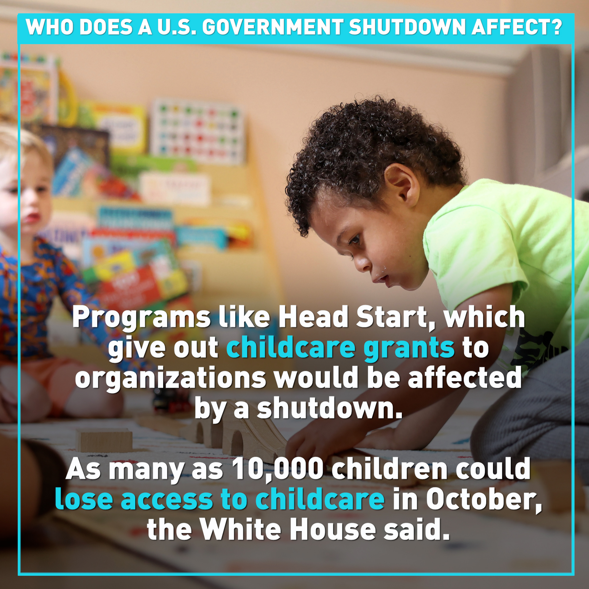 Millions could be affected in the event of a U.S. government shutdown 