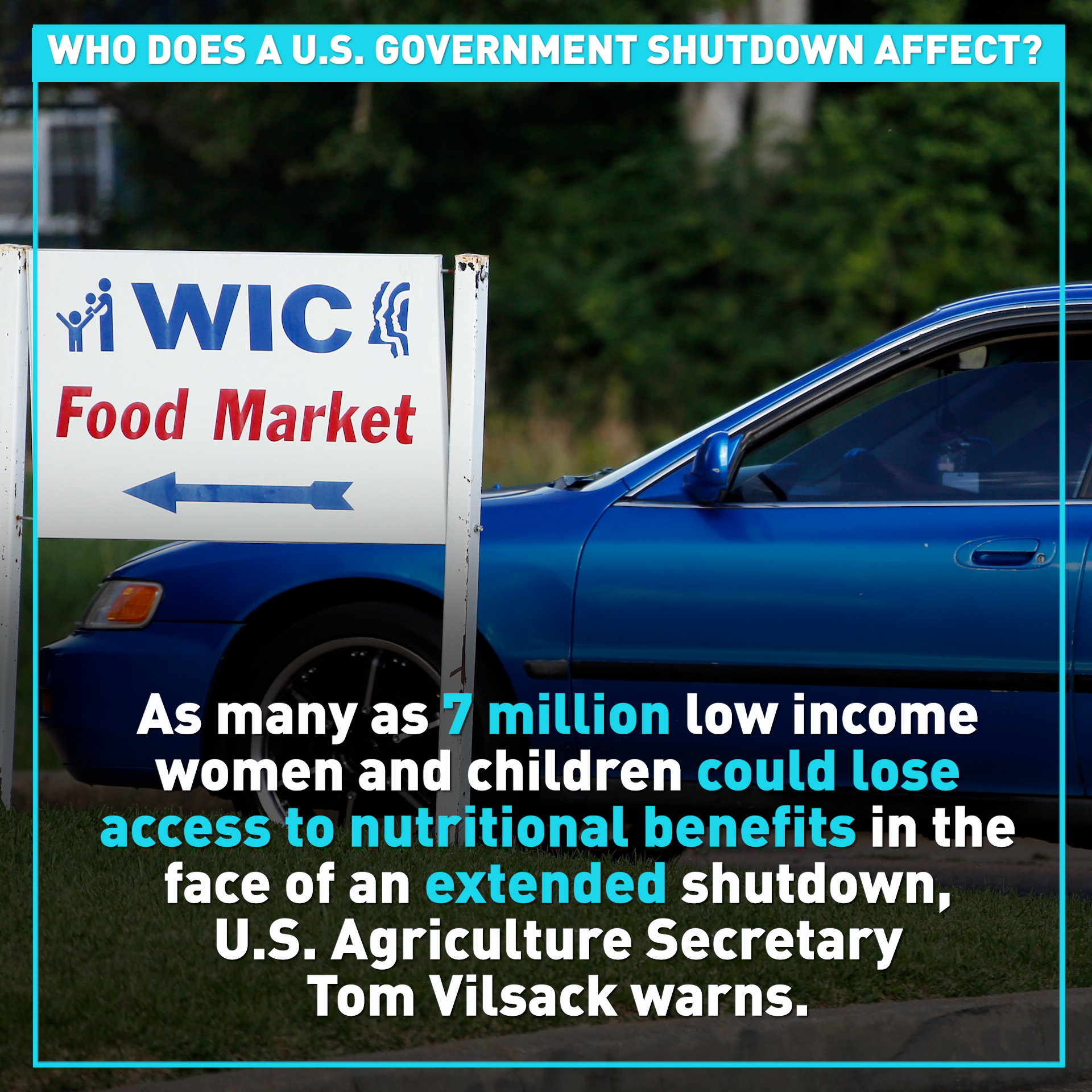 A government shutdown could pause WIC food assistance for millions