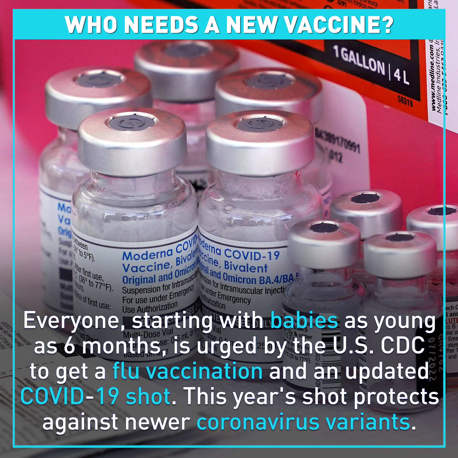 U.S. CDC updates vaccine suggestions for COVID-19, RSV, and the flu