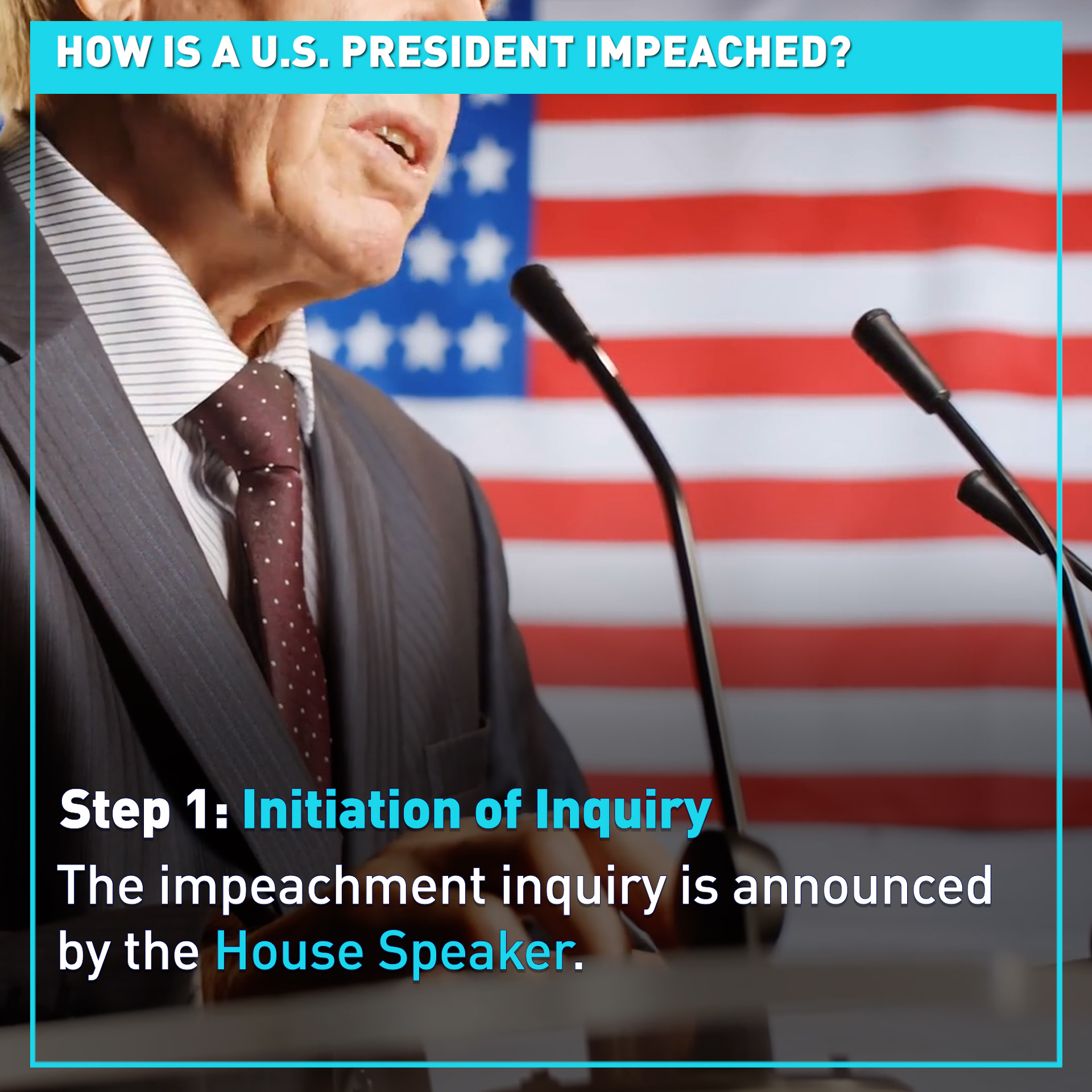 How is a U.S. president impeached?