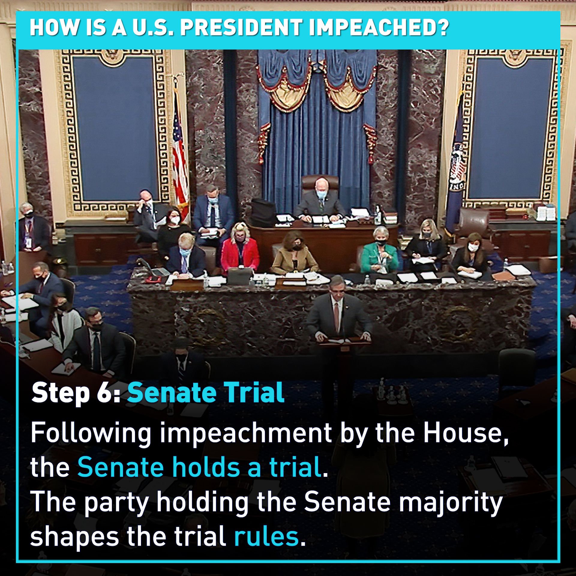 How is a U.S. president impeached?