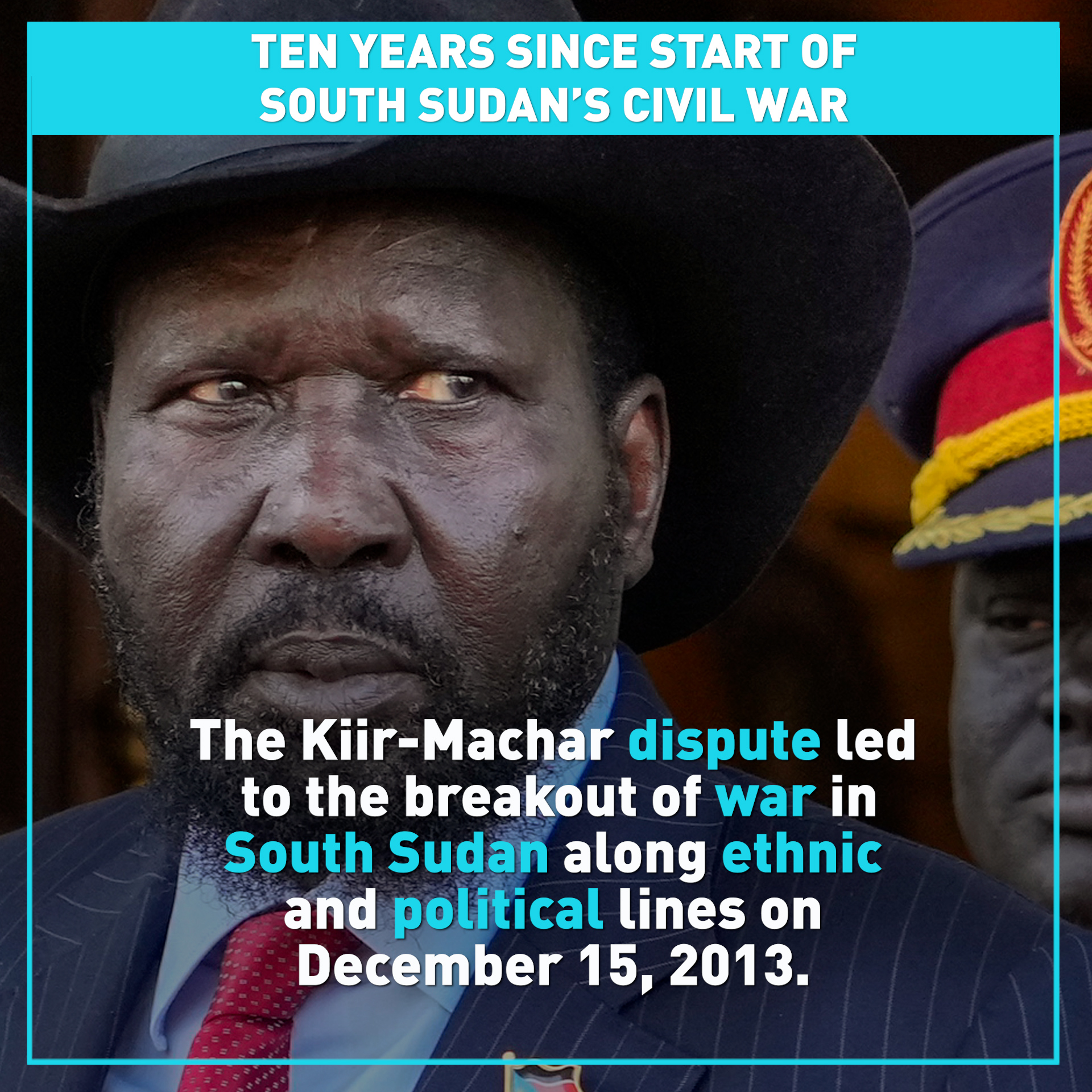Ten years since civil war broke out in South Sudan