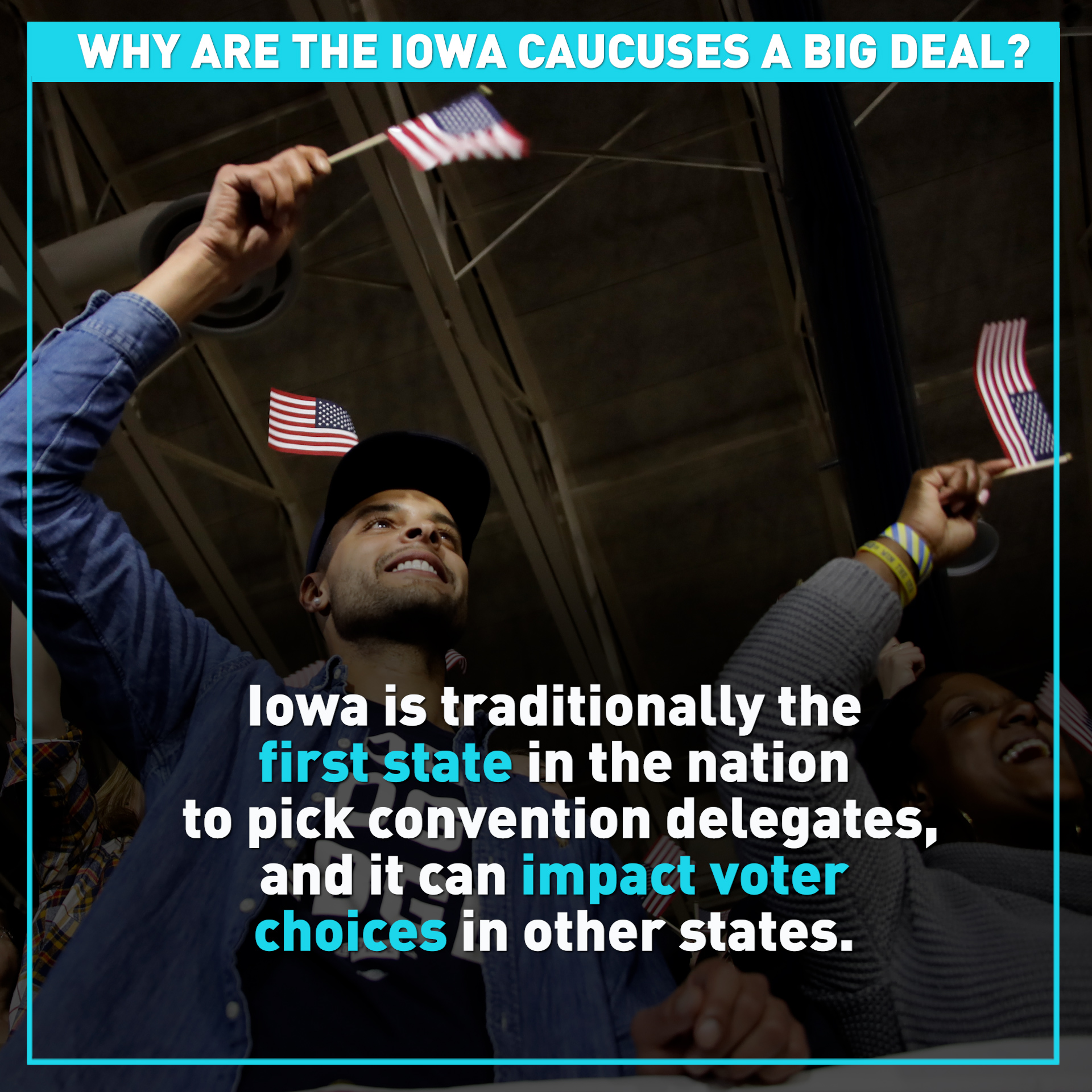 Why are the Iowa caucuses a big deal in U.S. presidential elections? 