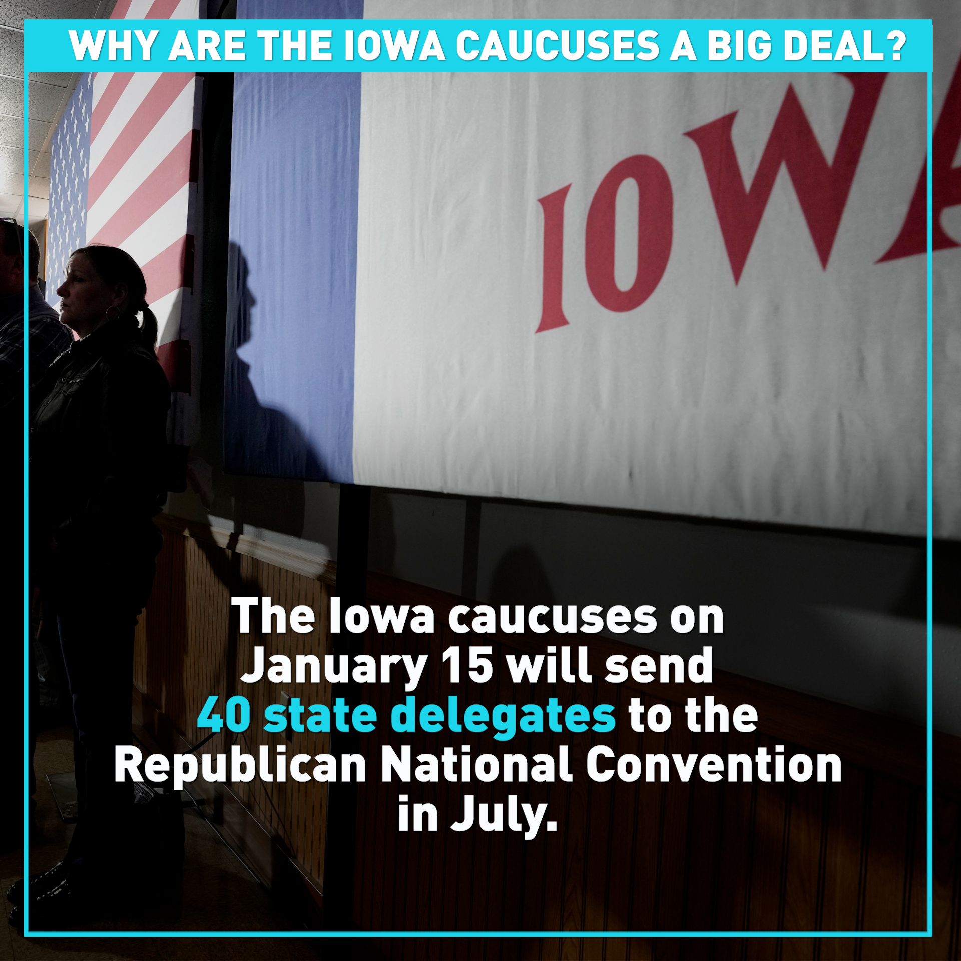 Why are the Iowa caucuses a big deal in U.S. presidential elections? 