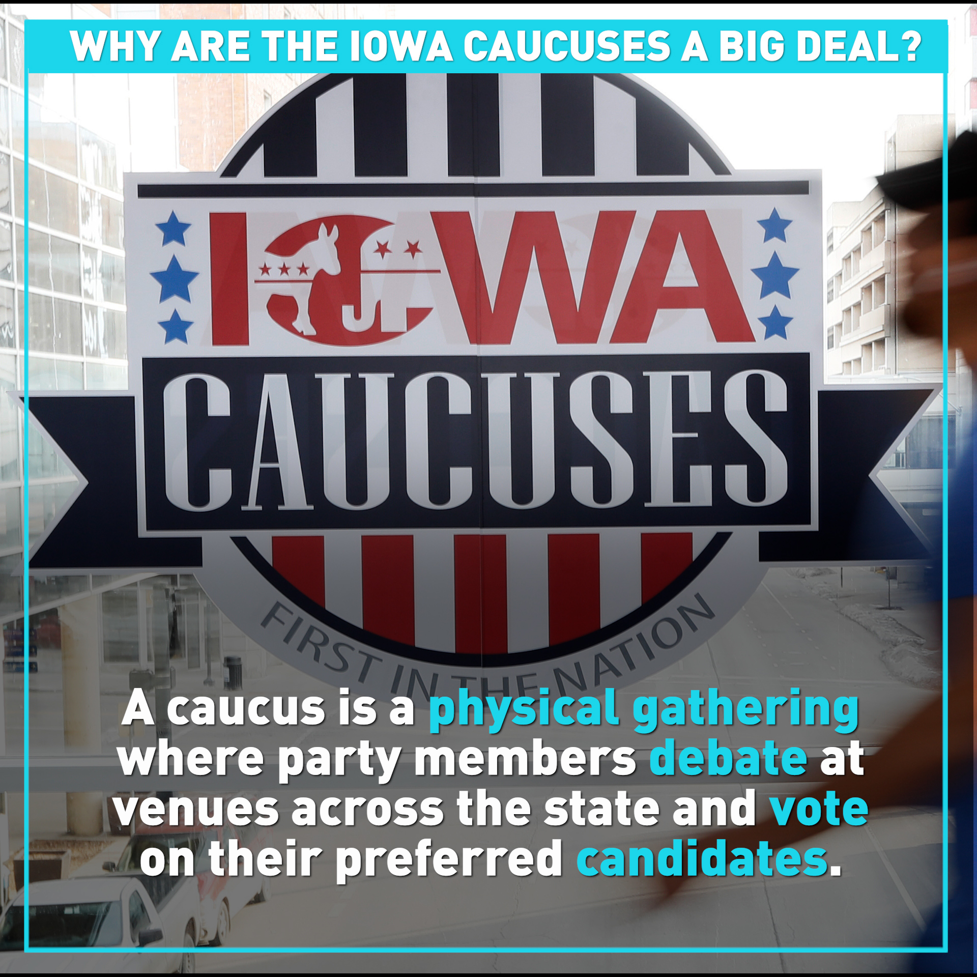 Why are the Iowa caucuses a big deal in U.S. presidential elections? 