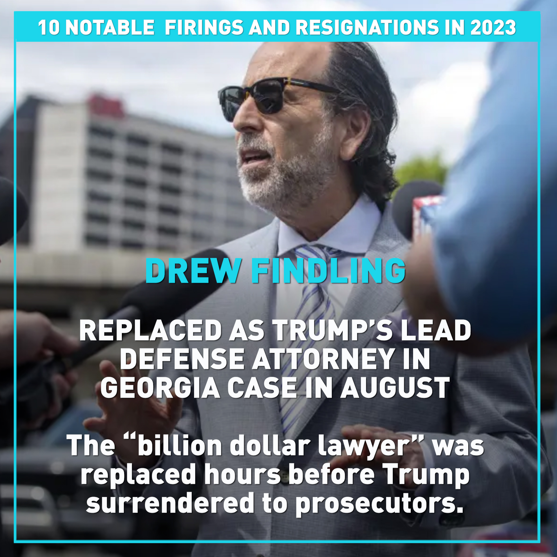 Top 10 most notable firings and resignations of 2023