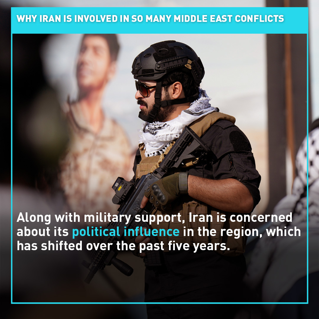 Iran’s influence on rising tensions in the Middle East