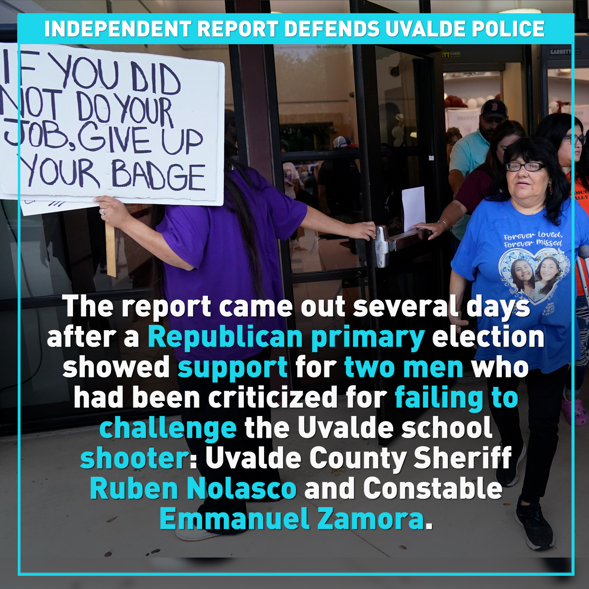 Independent report defends Uvalde police 2022 mass shooting response 
