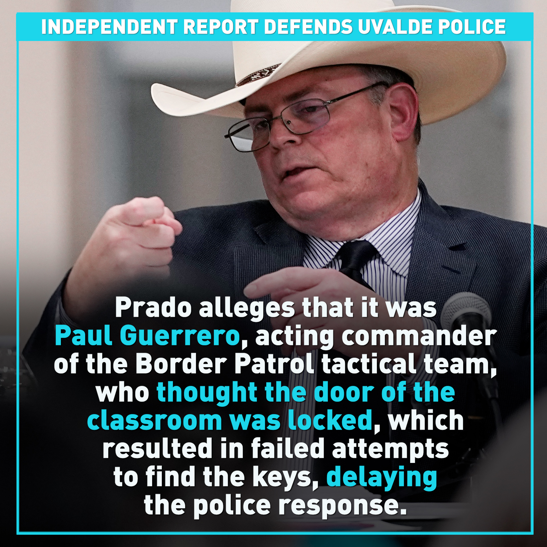 Independent report defends Uvalde police 2022 mass shooting response 