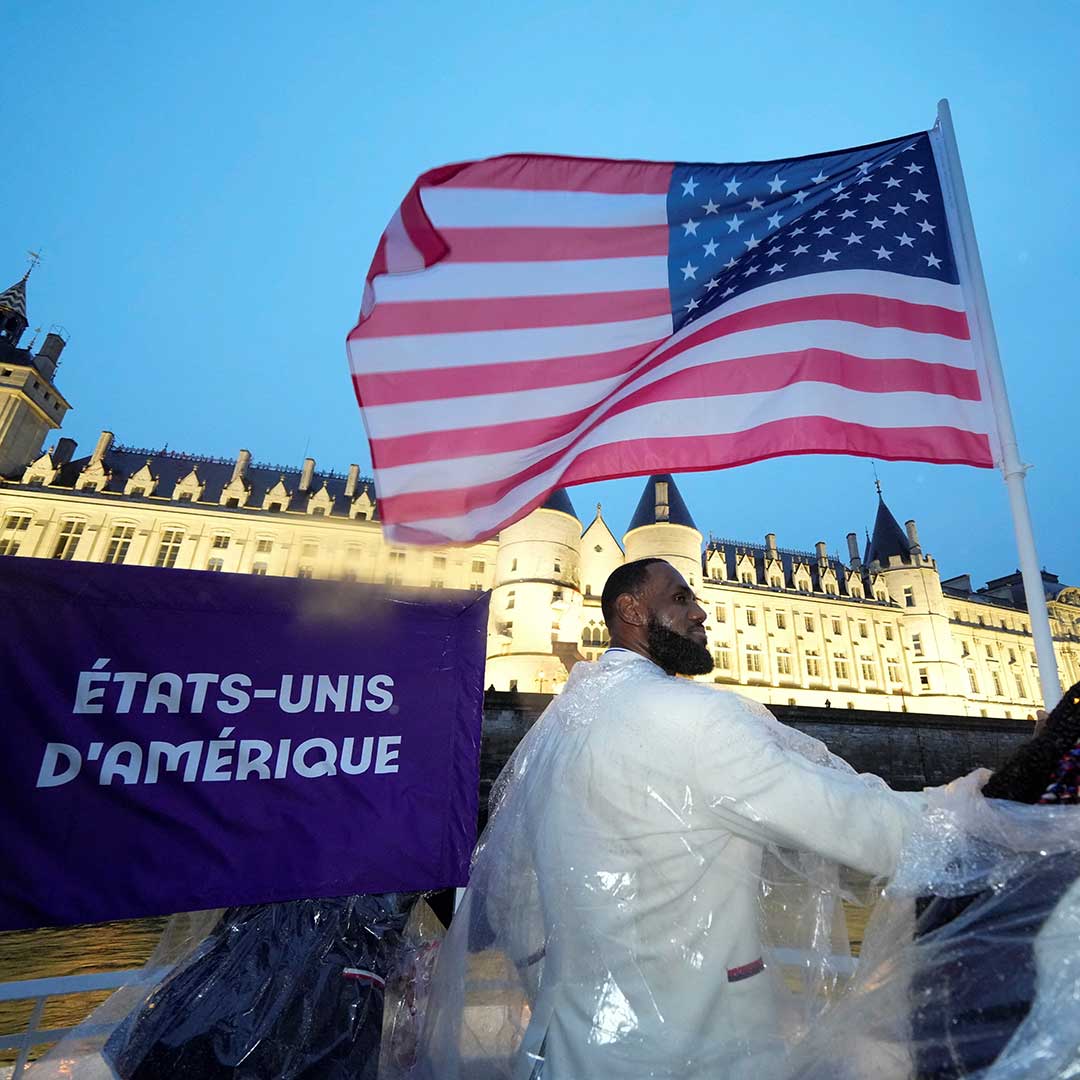 See the opening ceremony of the 2024 Olympic games in Paris