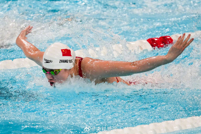 China's Zhang Yufei advances to women's 100-meter butterfly finals