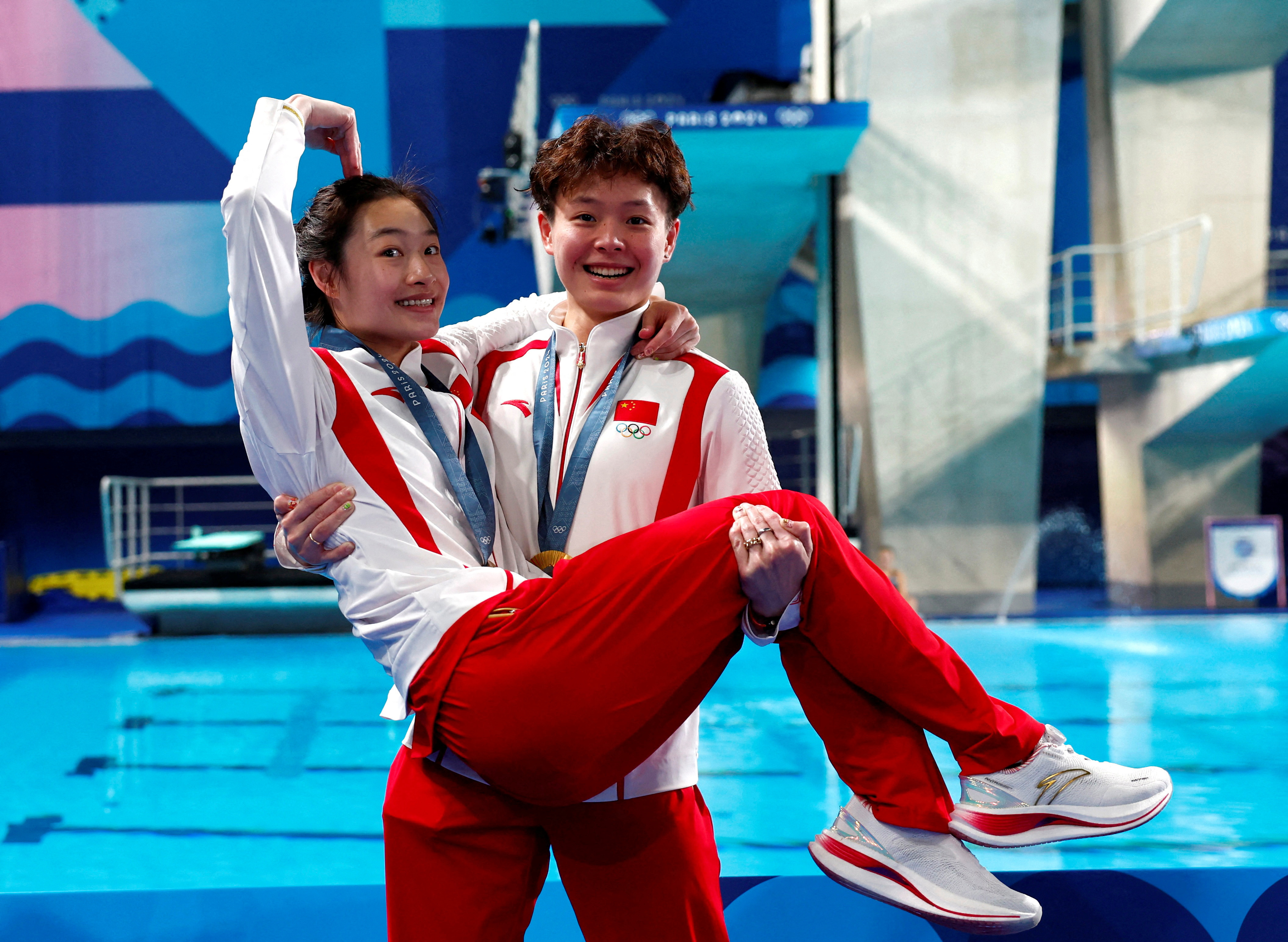 China shines on the first day of Paris Olympics