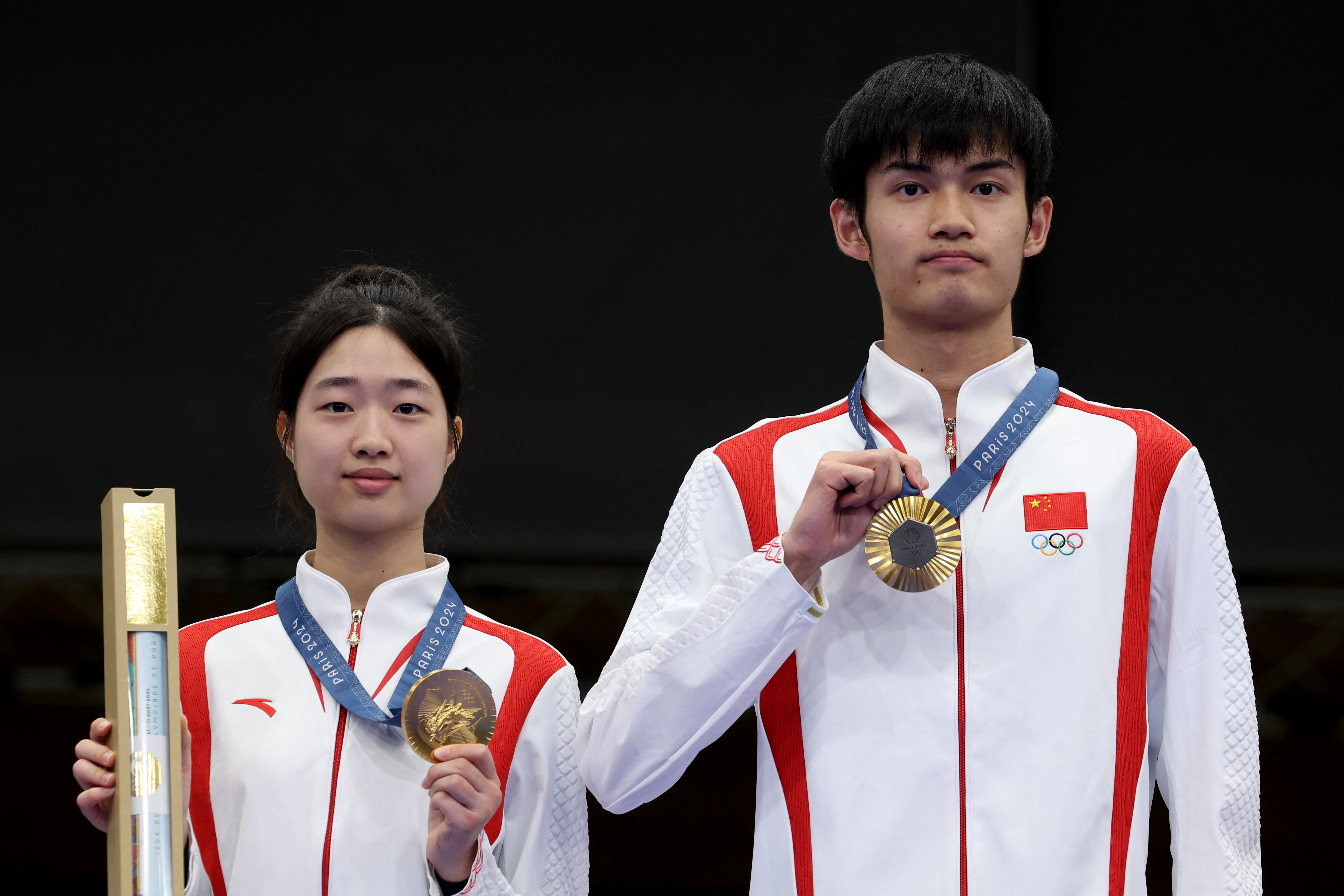 China shines on the first day of Paris Olympics