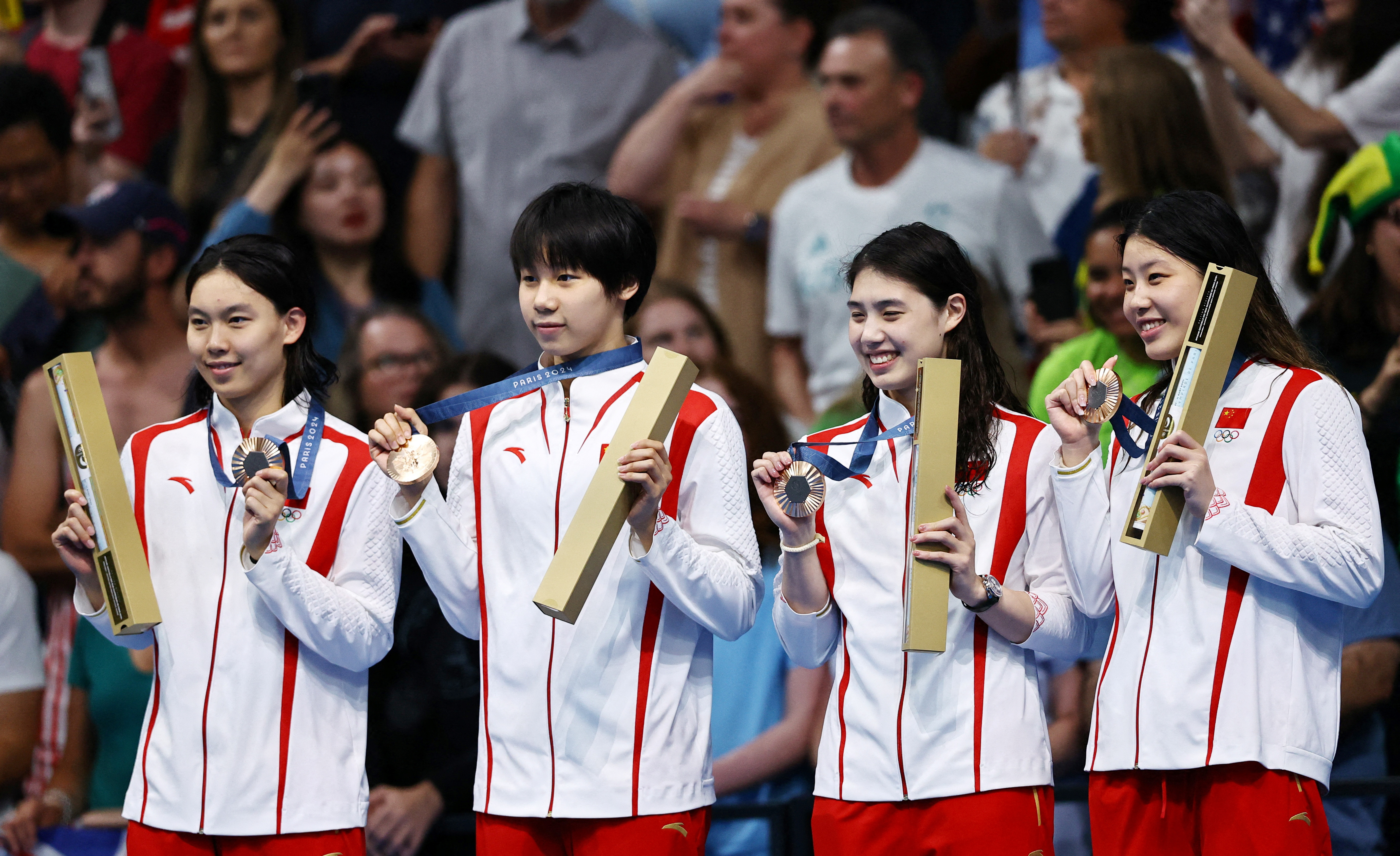 China shines on the first day of Paris Olympics