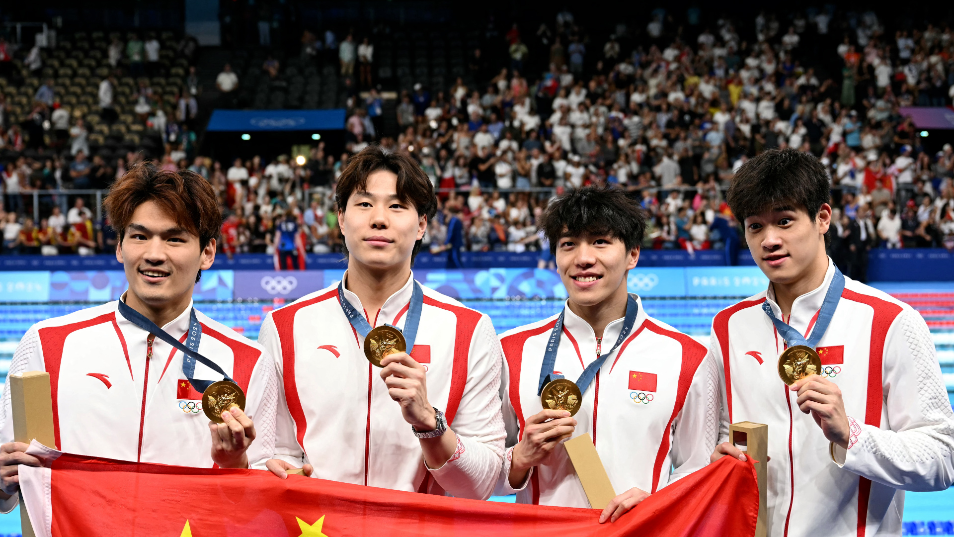 Day 9 of Olympics is One to Remember for China’s Men’s Swimming