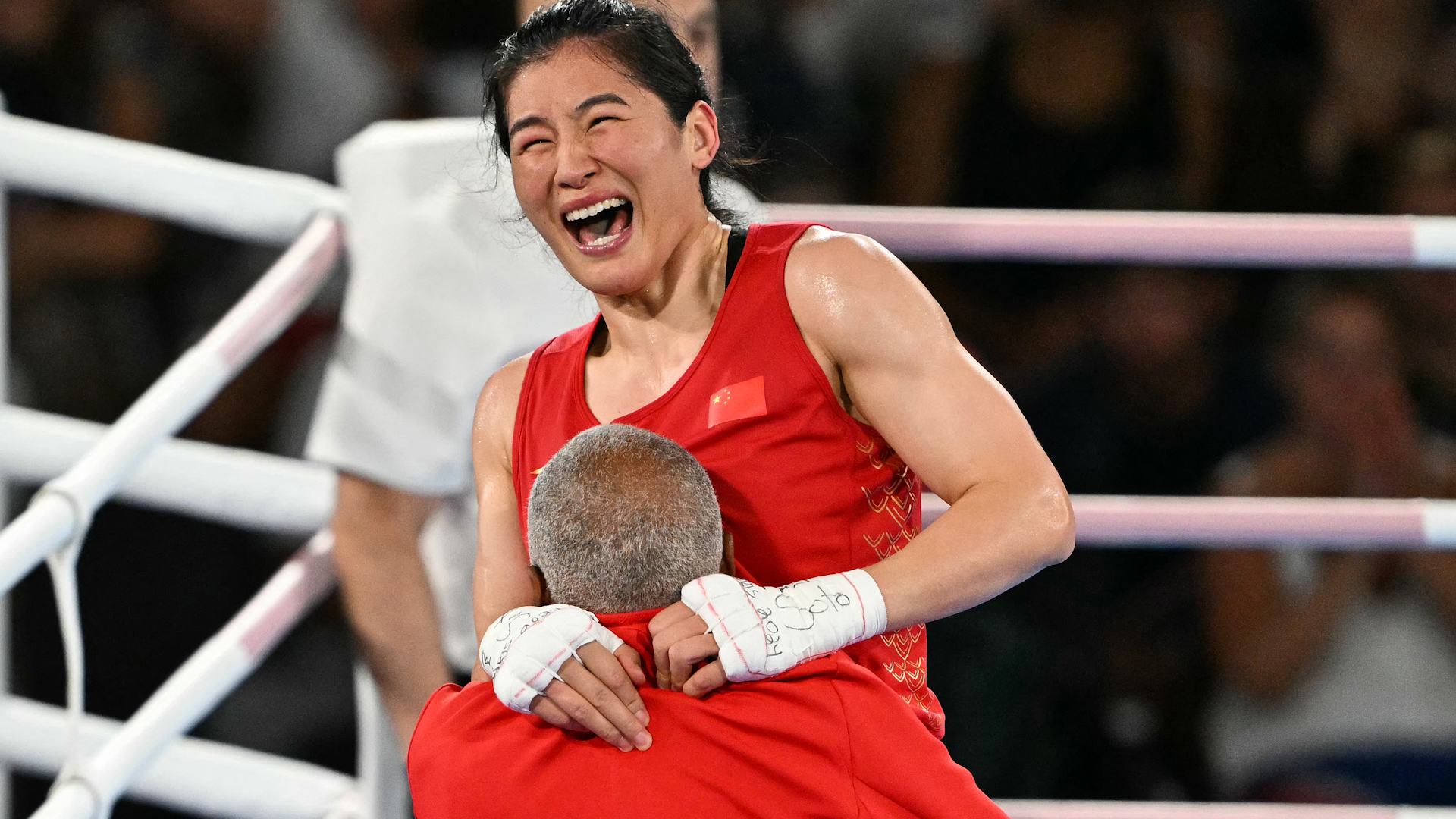 China's Li Qian wins gold and sets new Olympic record in women's boxing