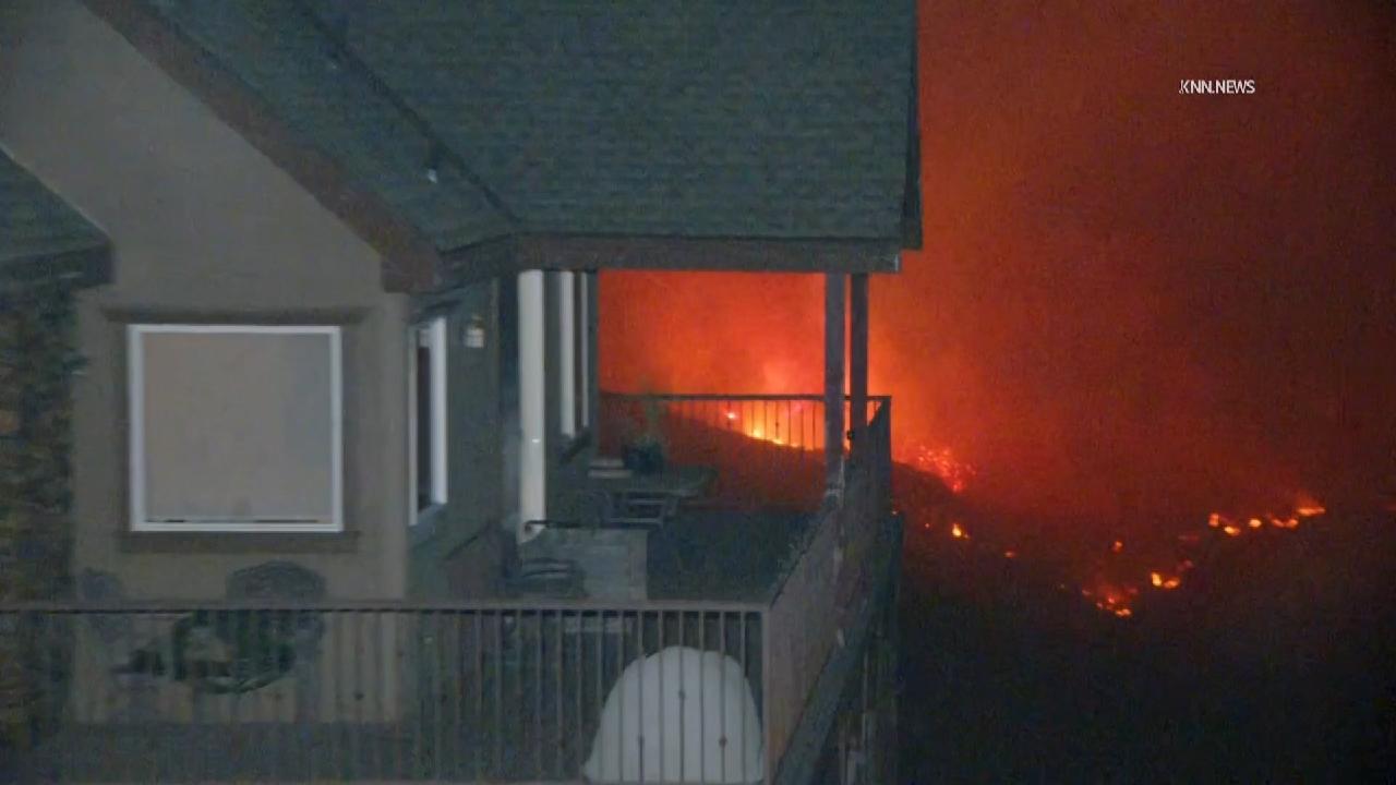 New wildfires force evacuations in Southern California - CGTN