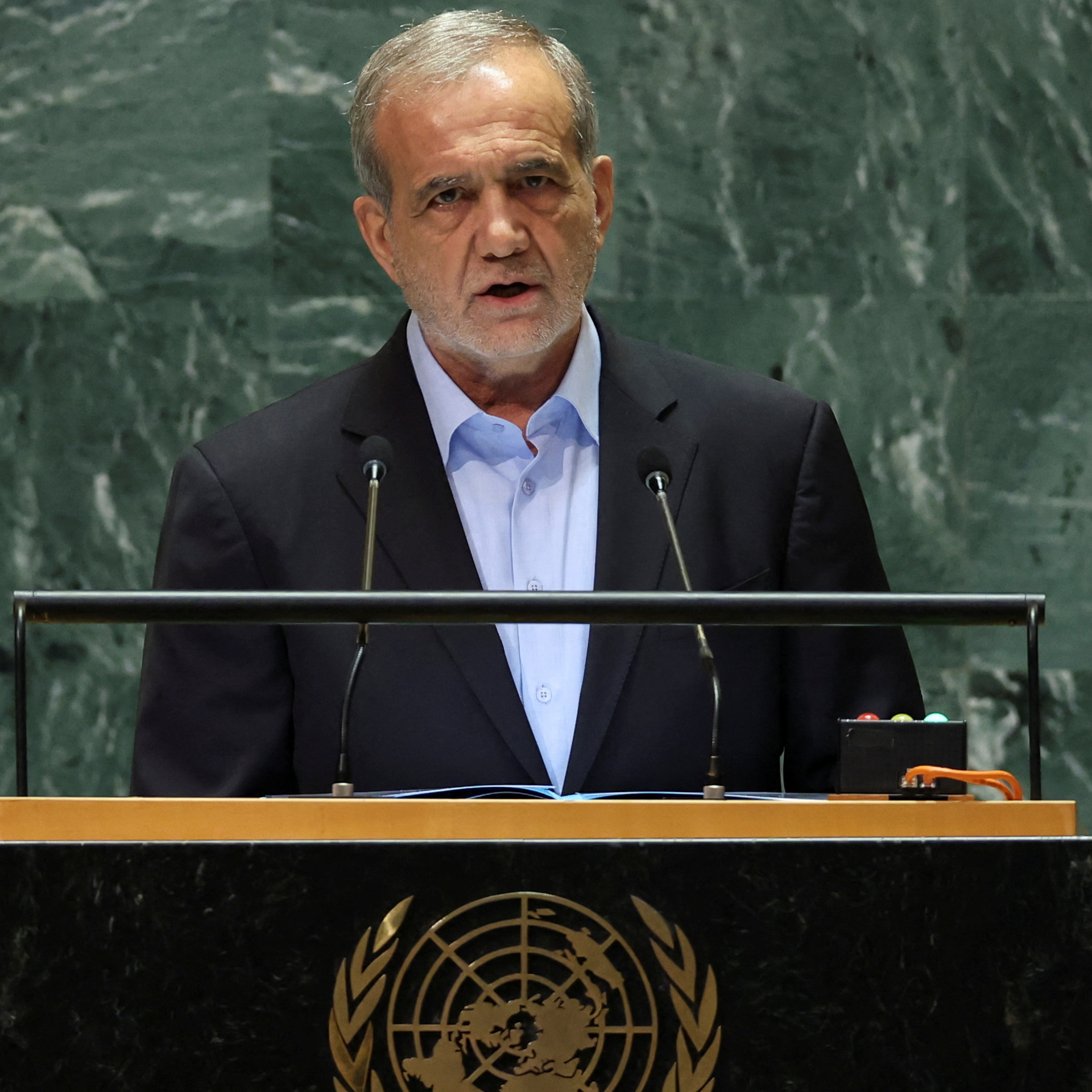 Iranian President Masoud Pezeshkian