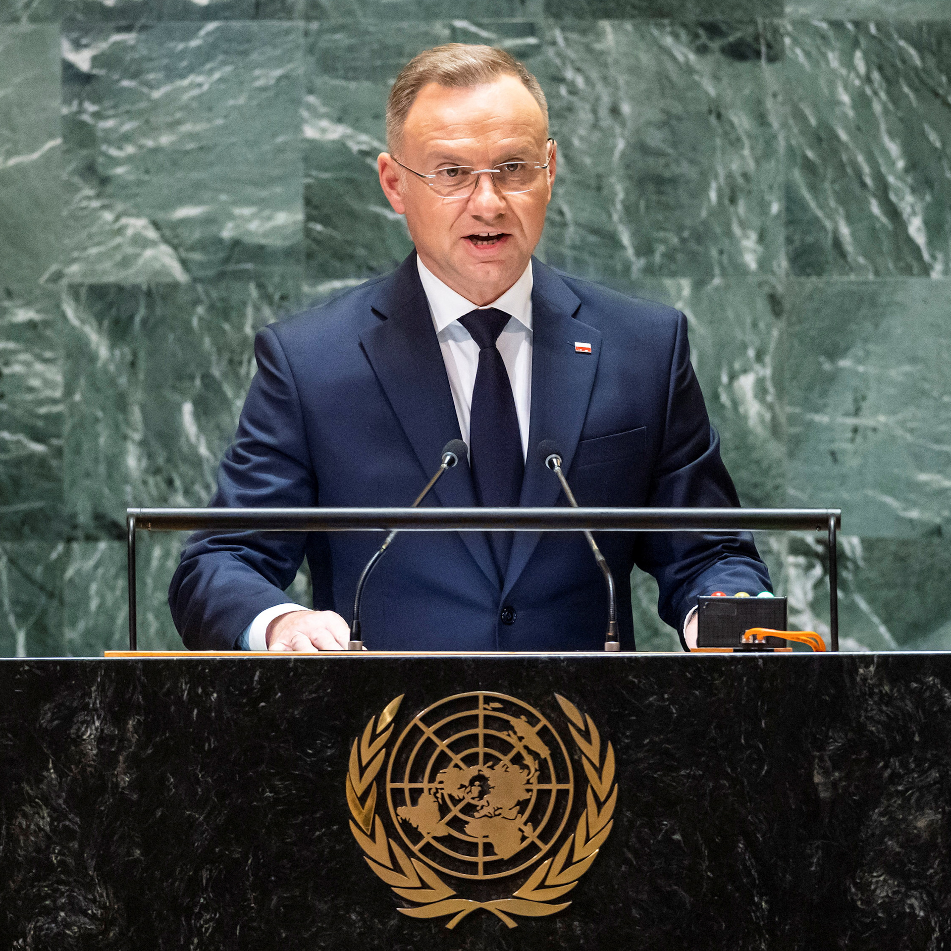 Polish President Andrzej Duda