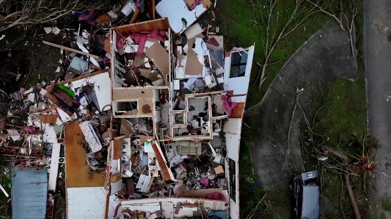 Hurricanes Leave Widespread Destruction In Florida - CGTN