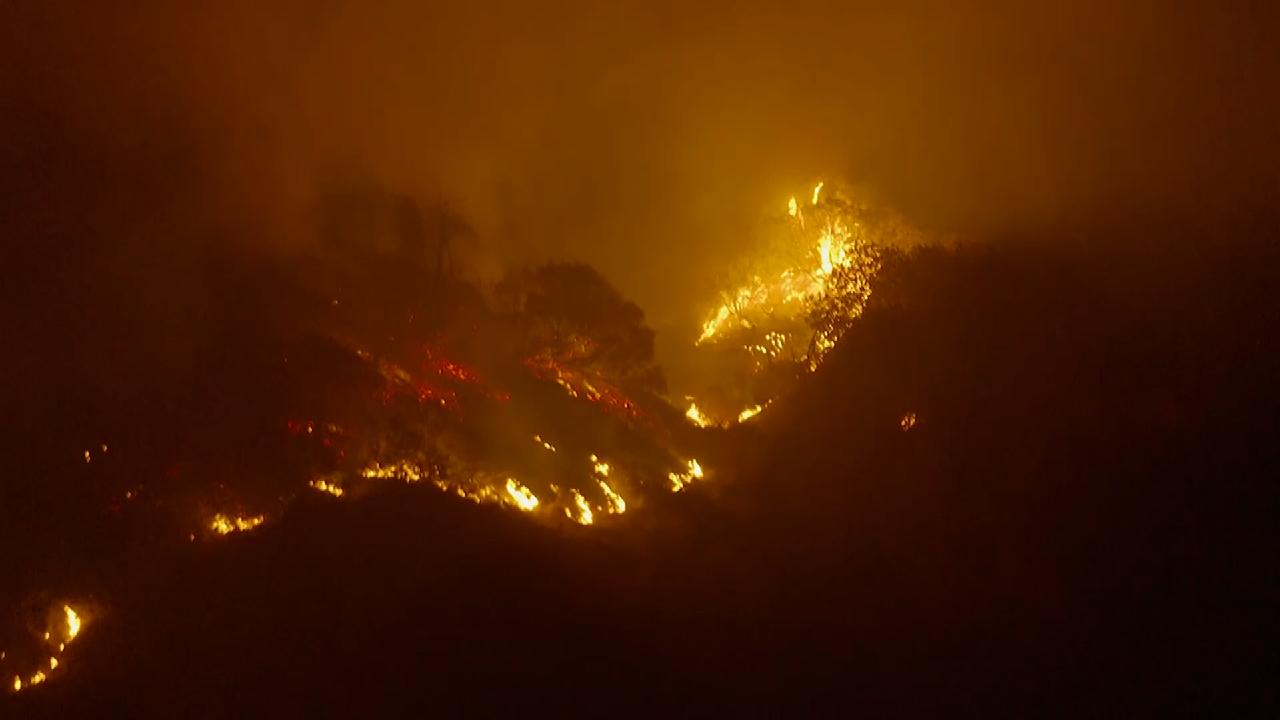 Additional wildfires burn in Southern California - CGTN