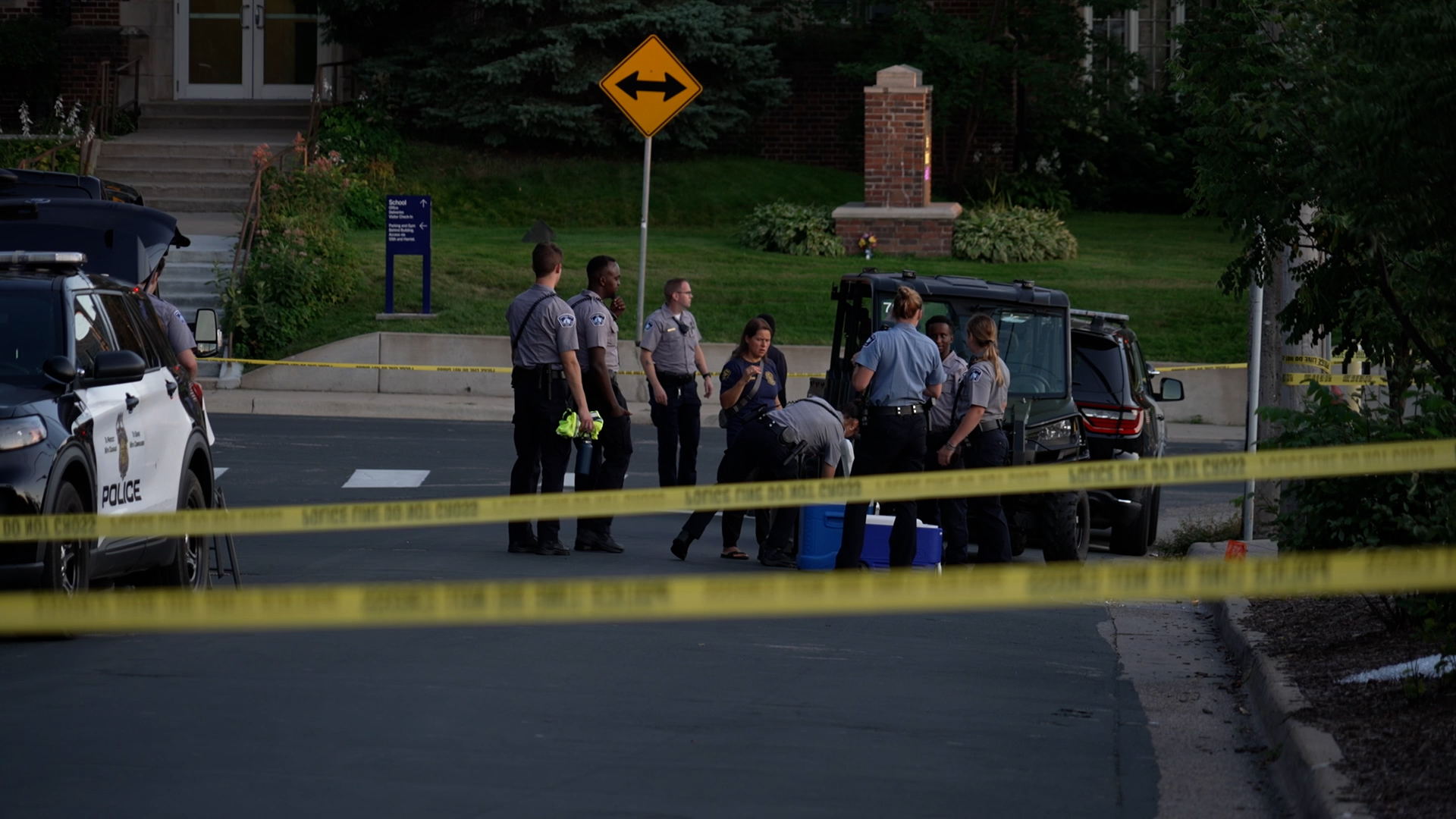 Minneapolis school shooting aftermath