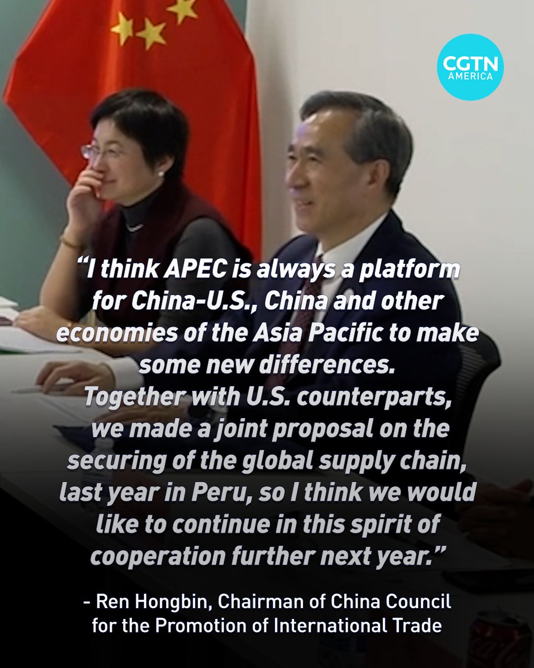 Chairman of CCPIT explores collaboration opportunities with US businesses 