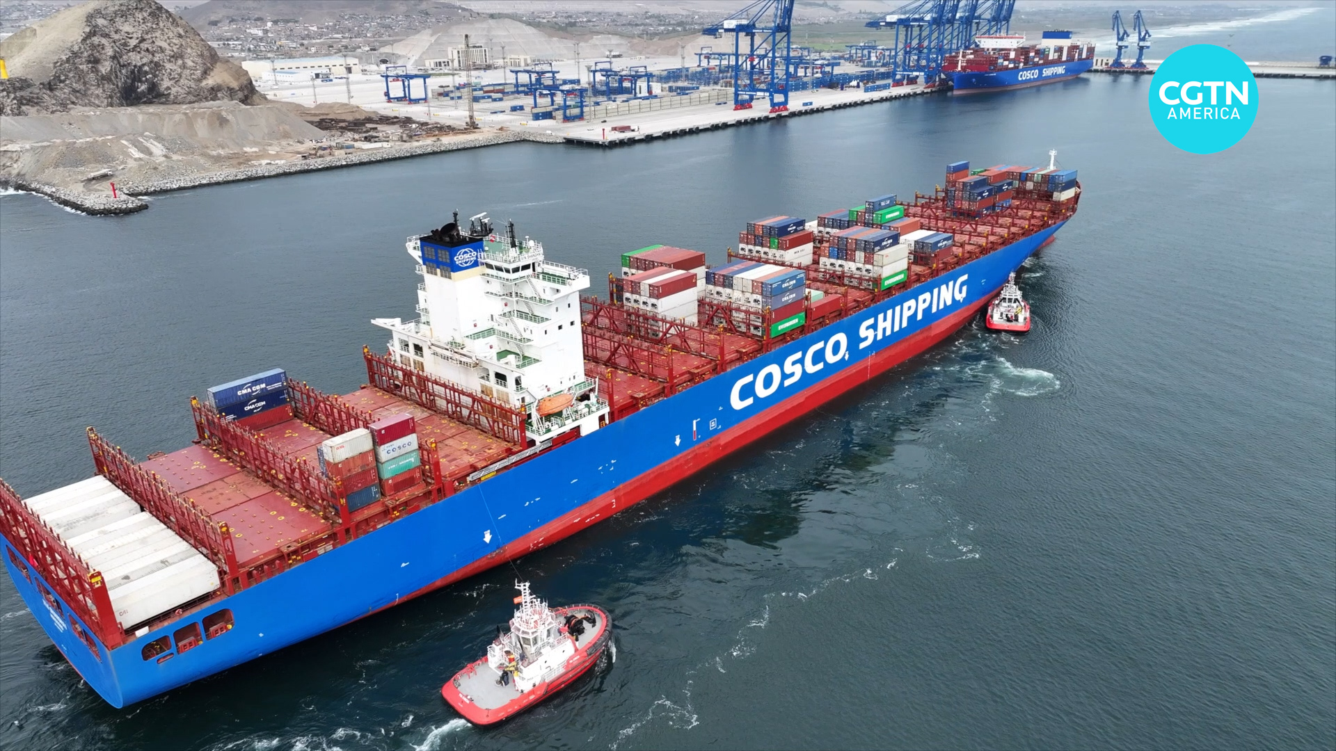 Peru’s exports surge through China-built Chancay port