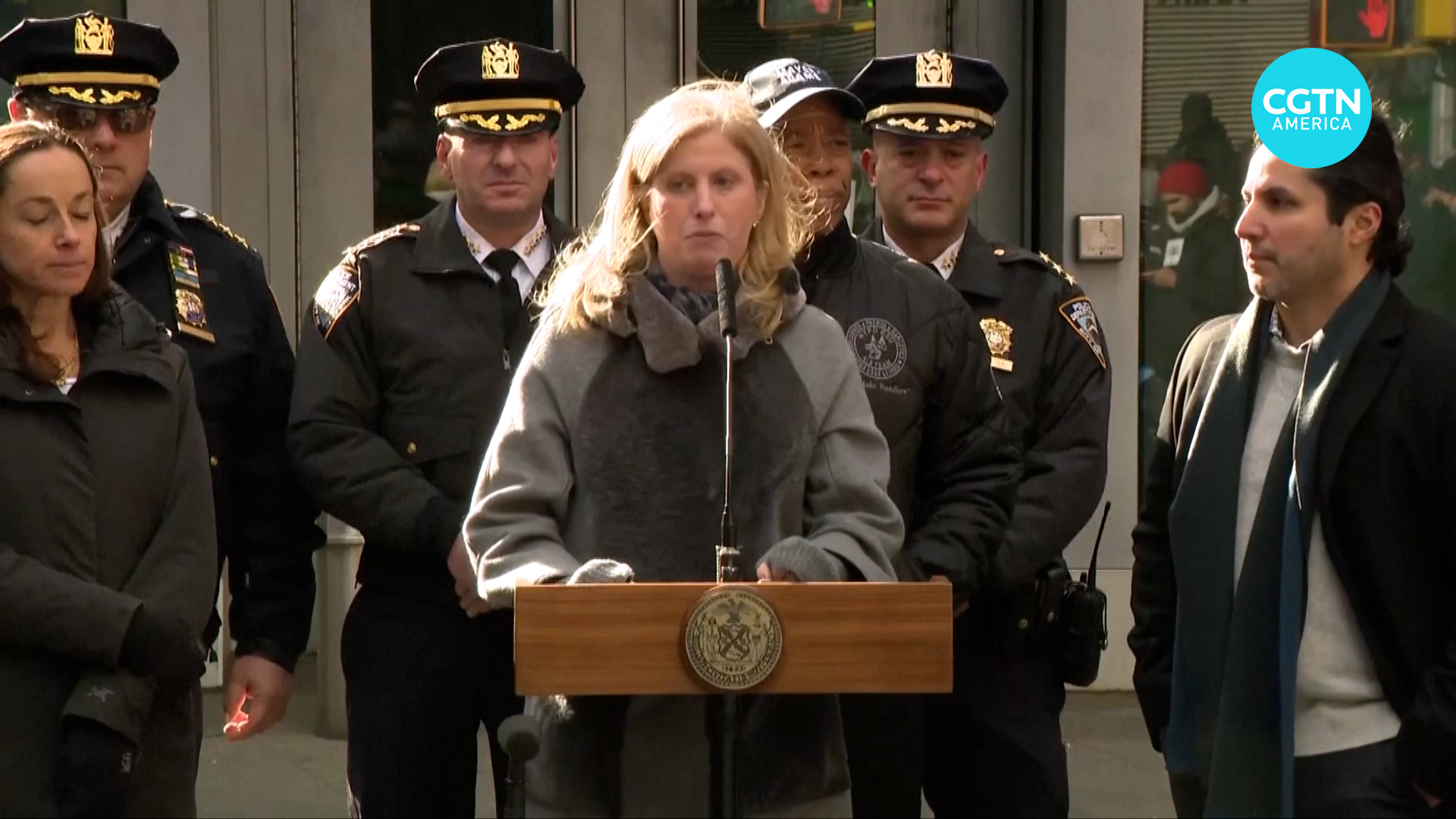 Heightened security for New Year's celebrations in New York 