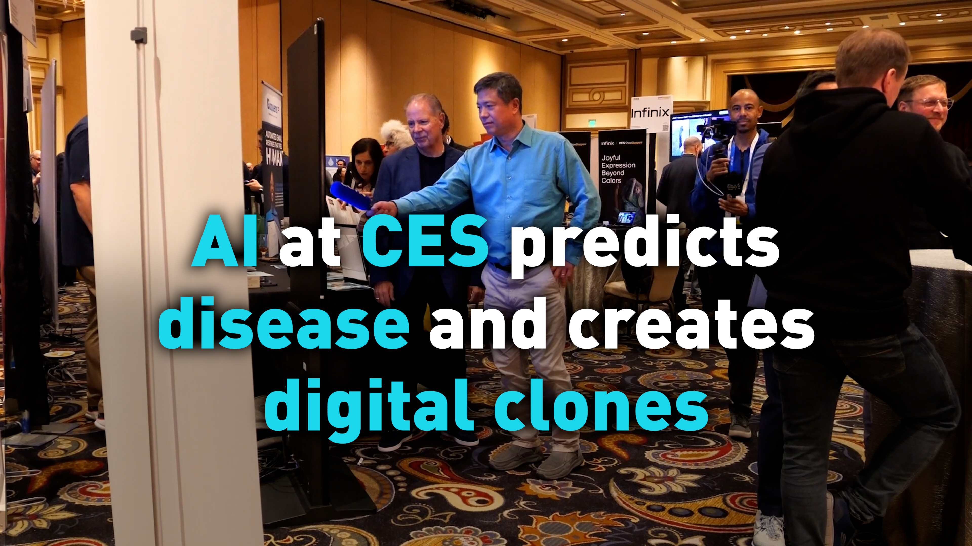 AI at CES predicts disease and creates digital clones