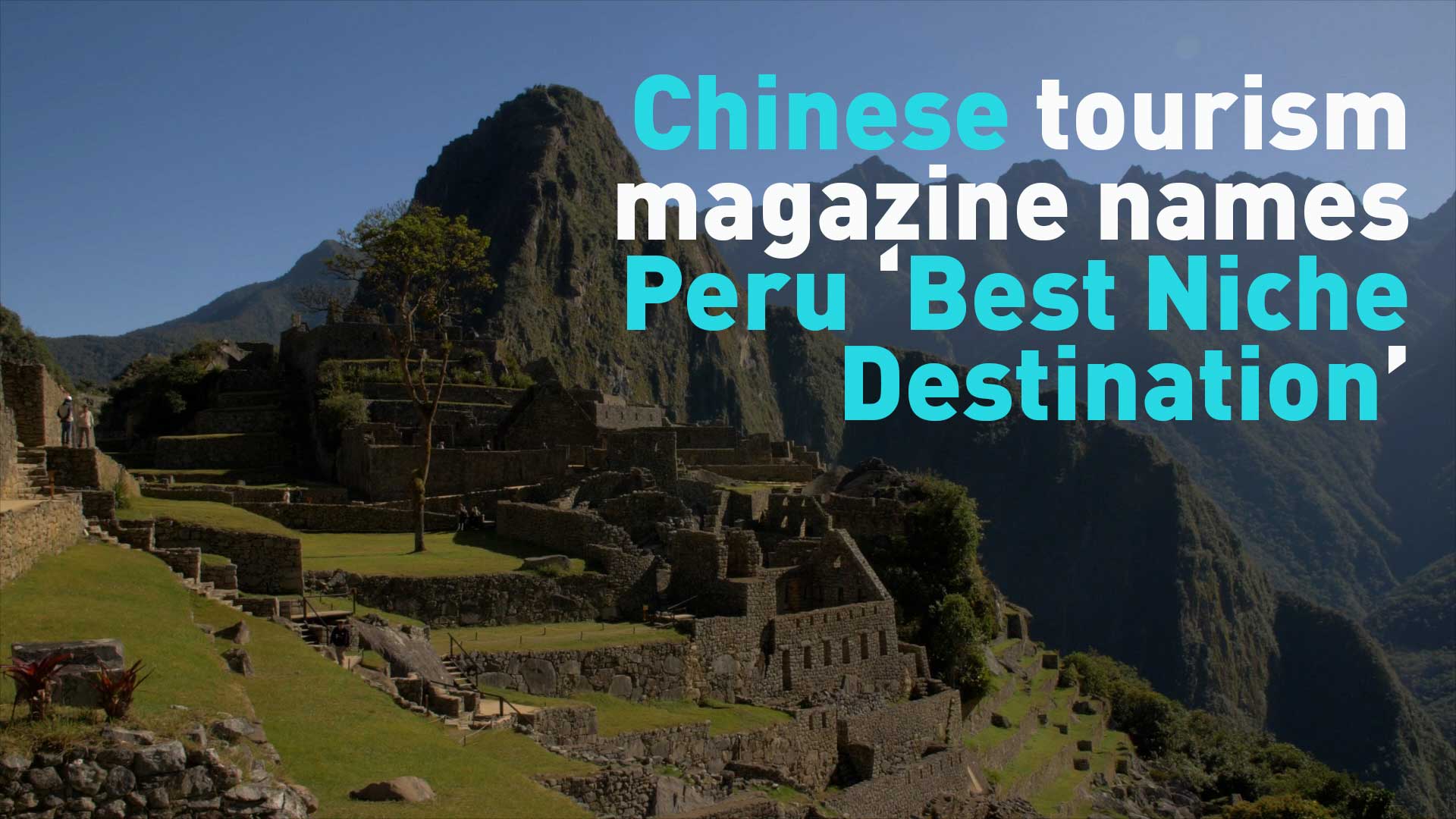 Chinese tourists are increasingly traveling to Peru